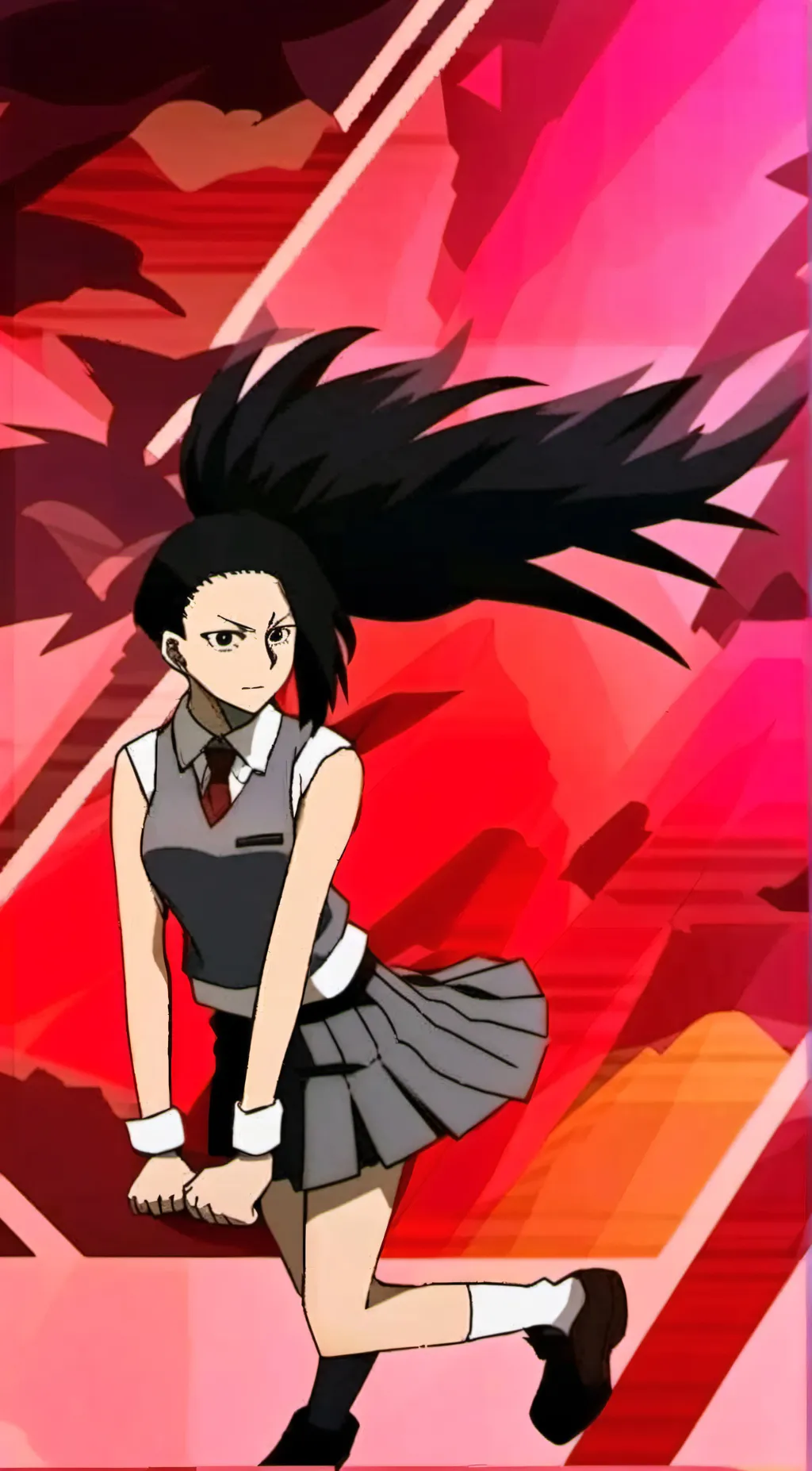 ai character: yaoyorozu background