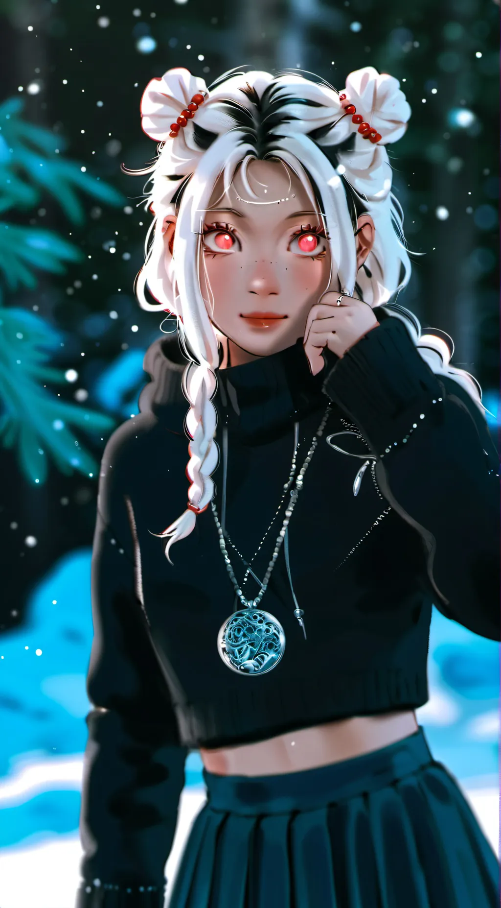 ai character: Ashley background