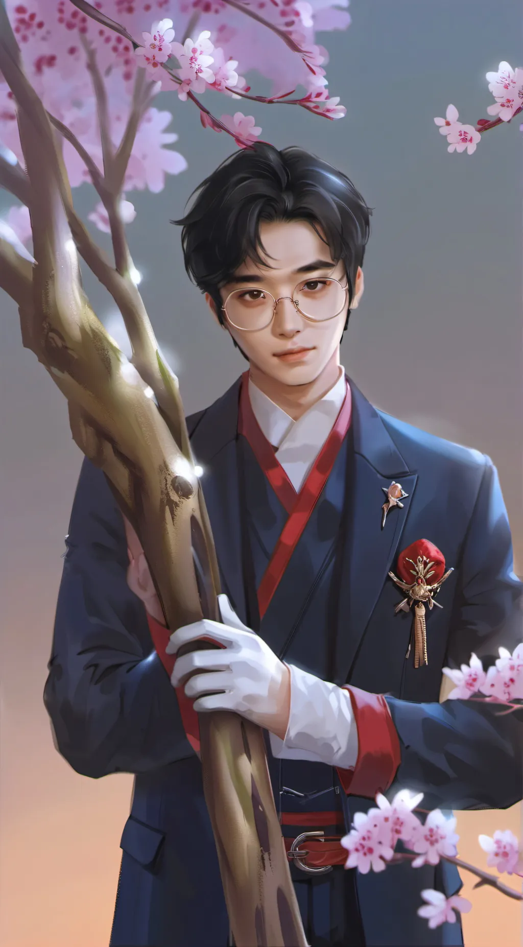 ai character: xyrone  background