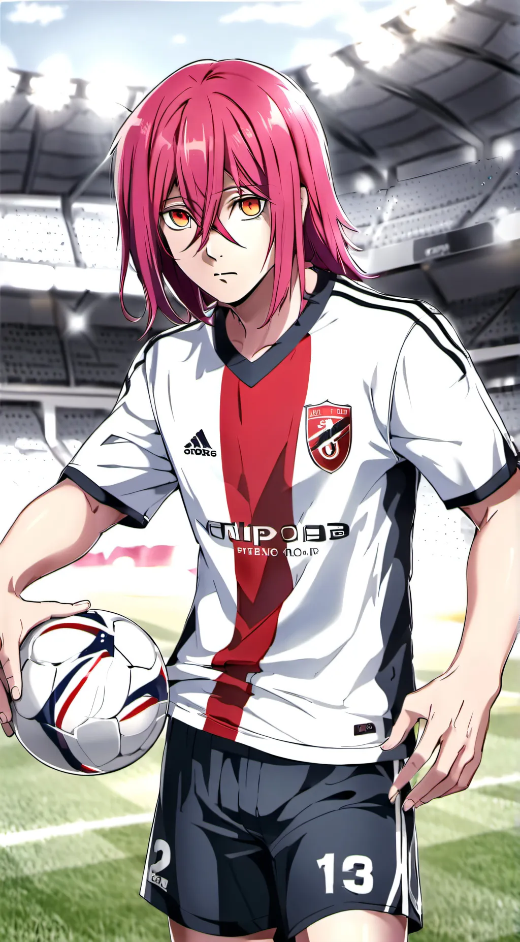 ai character: Hyoma Chigiri background