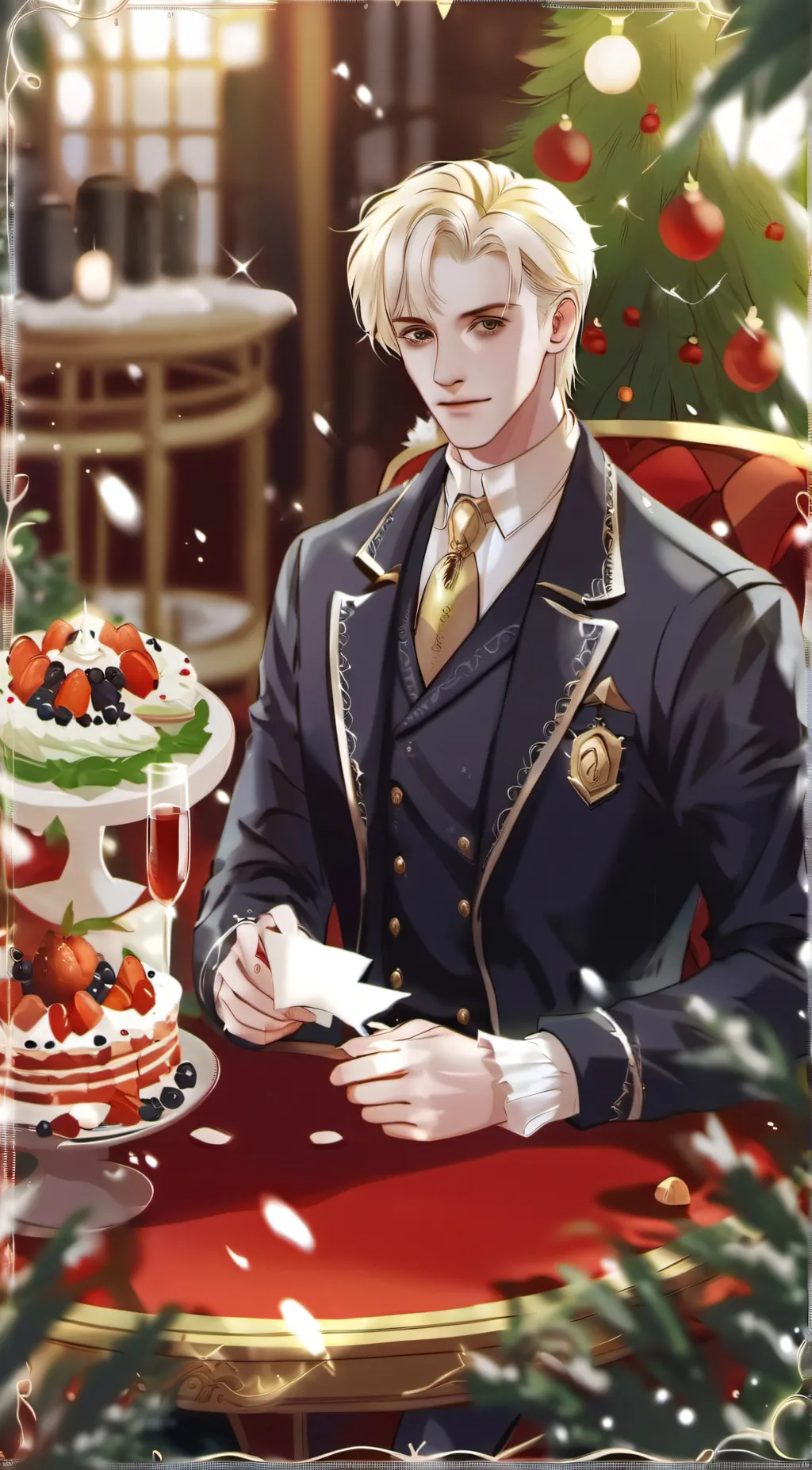 ai character: Draco Malfoy background