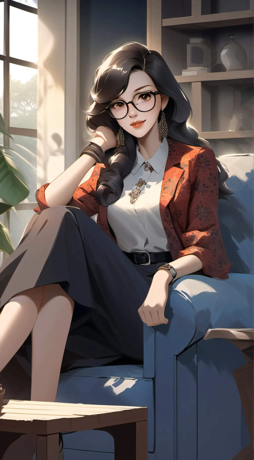 ai character: mother background