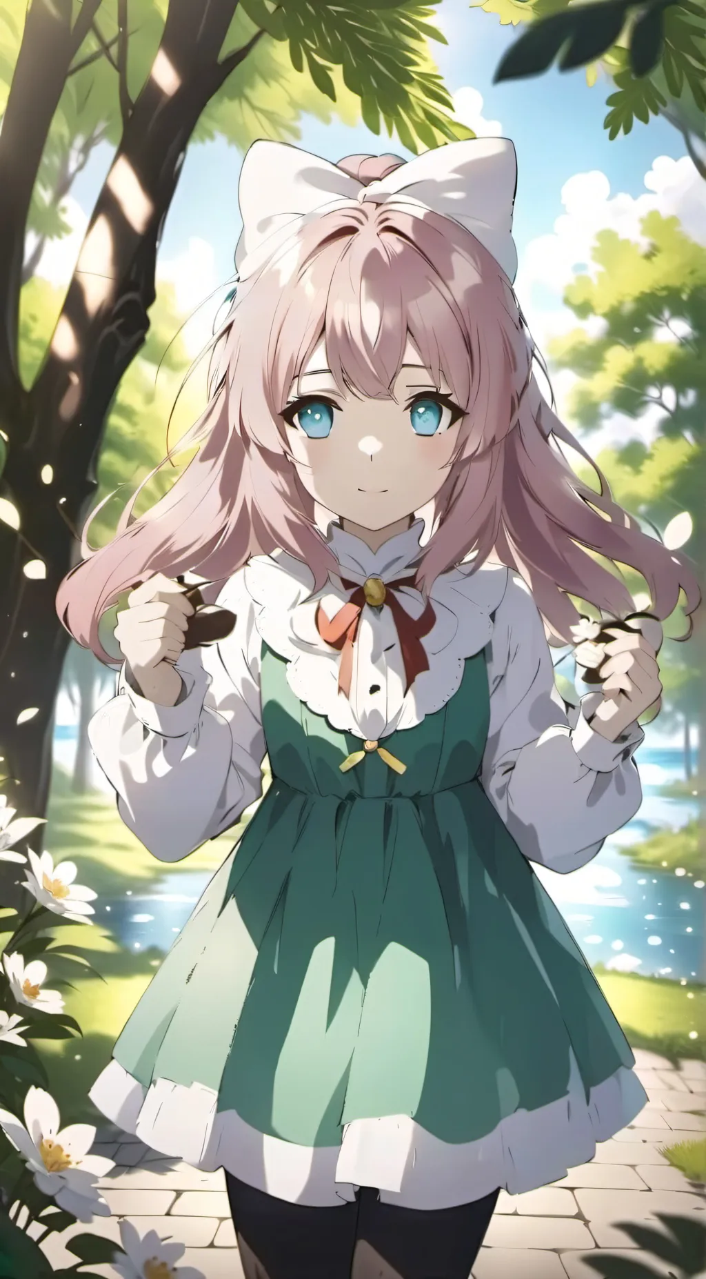 ai character: lilly background