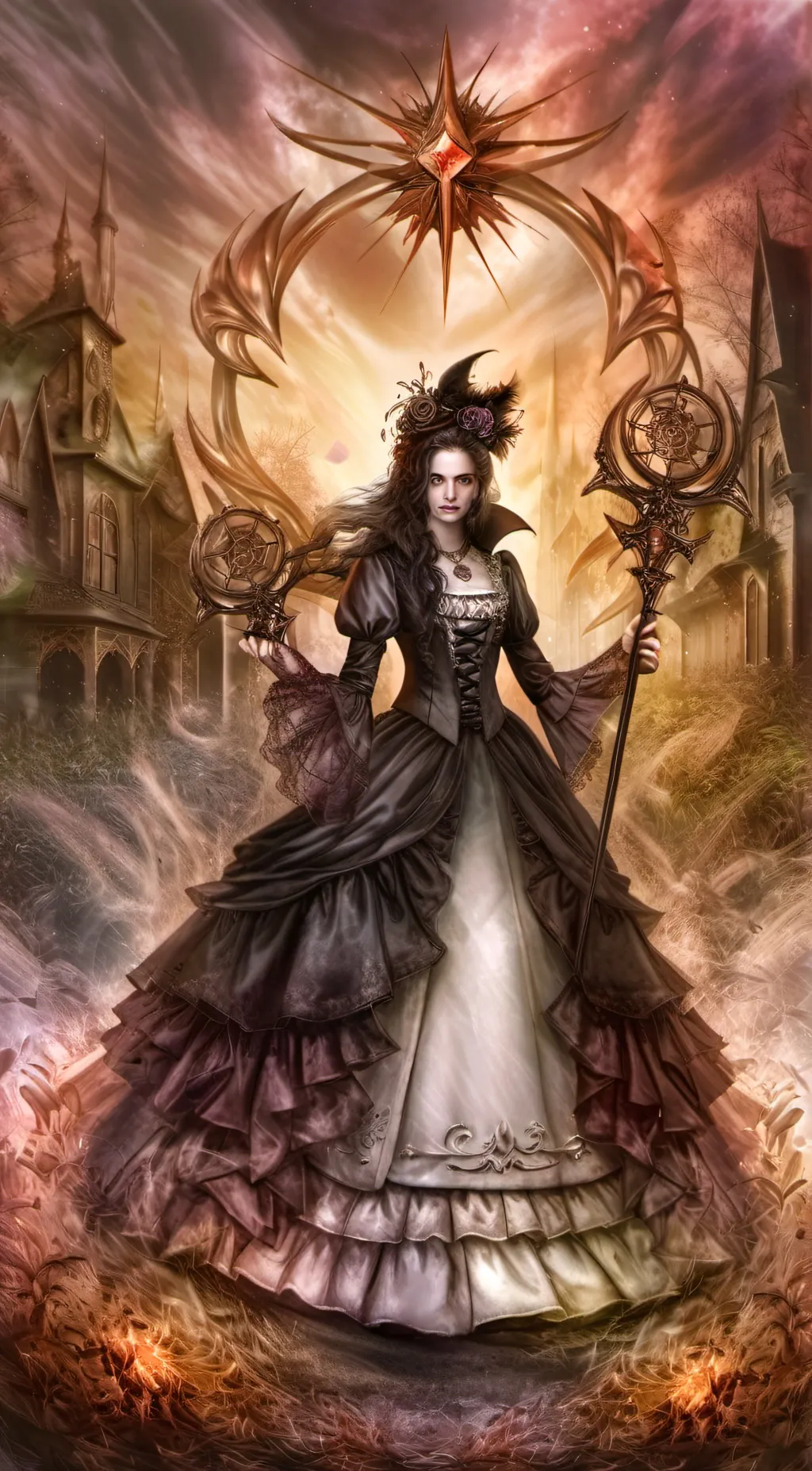 ai character: Aria background