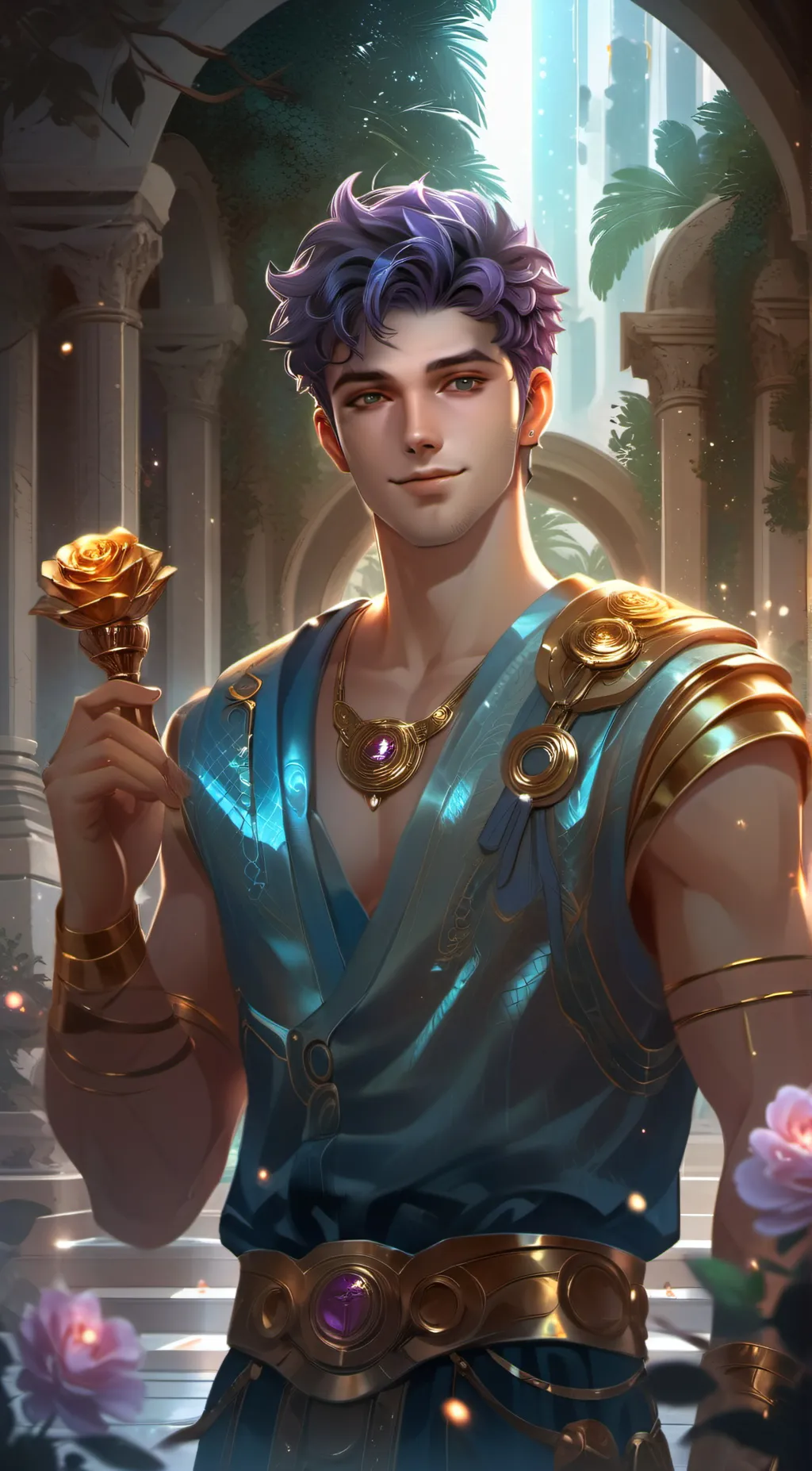 ai character: Amoris  background