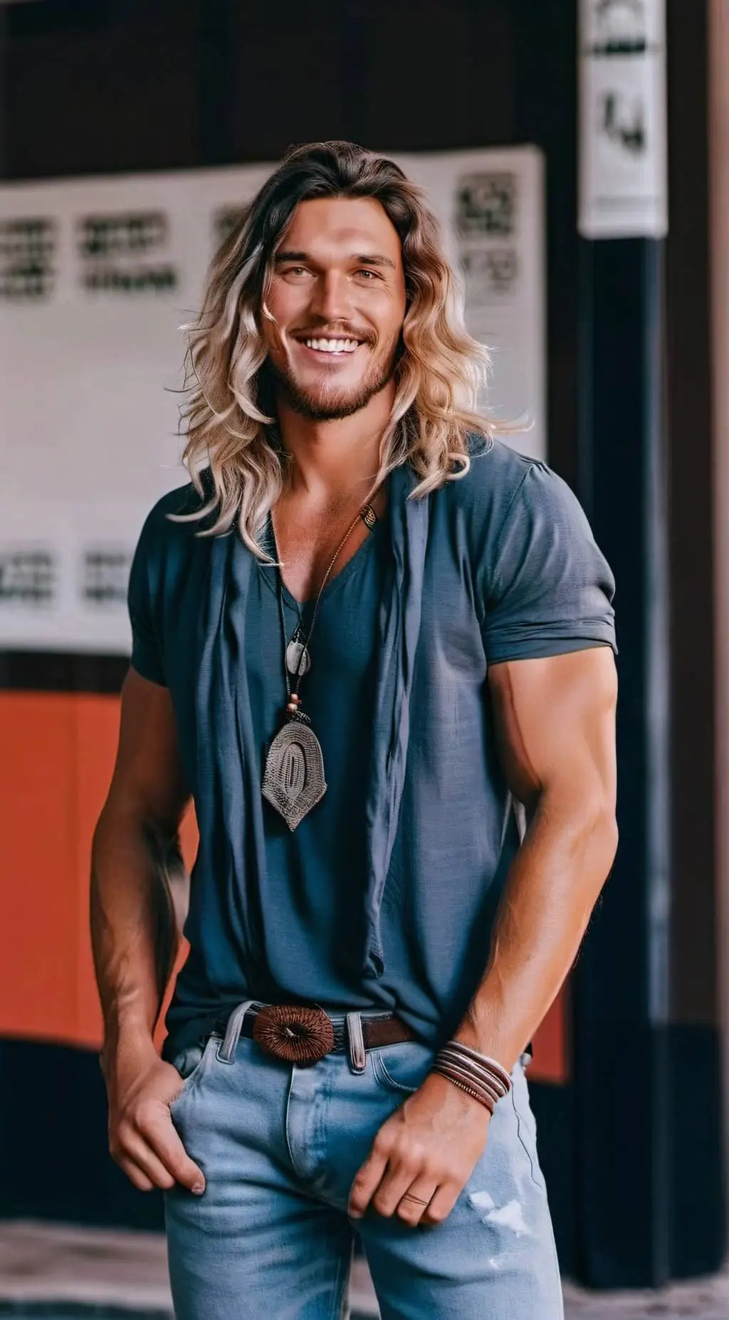 ai character: Chris background