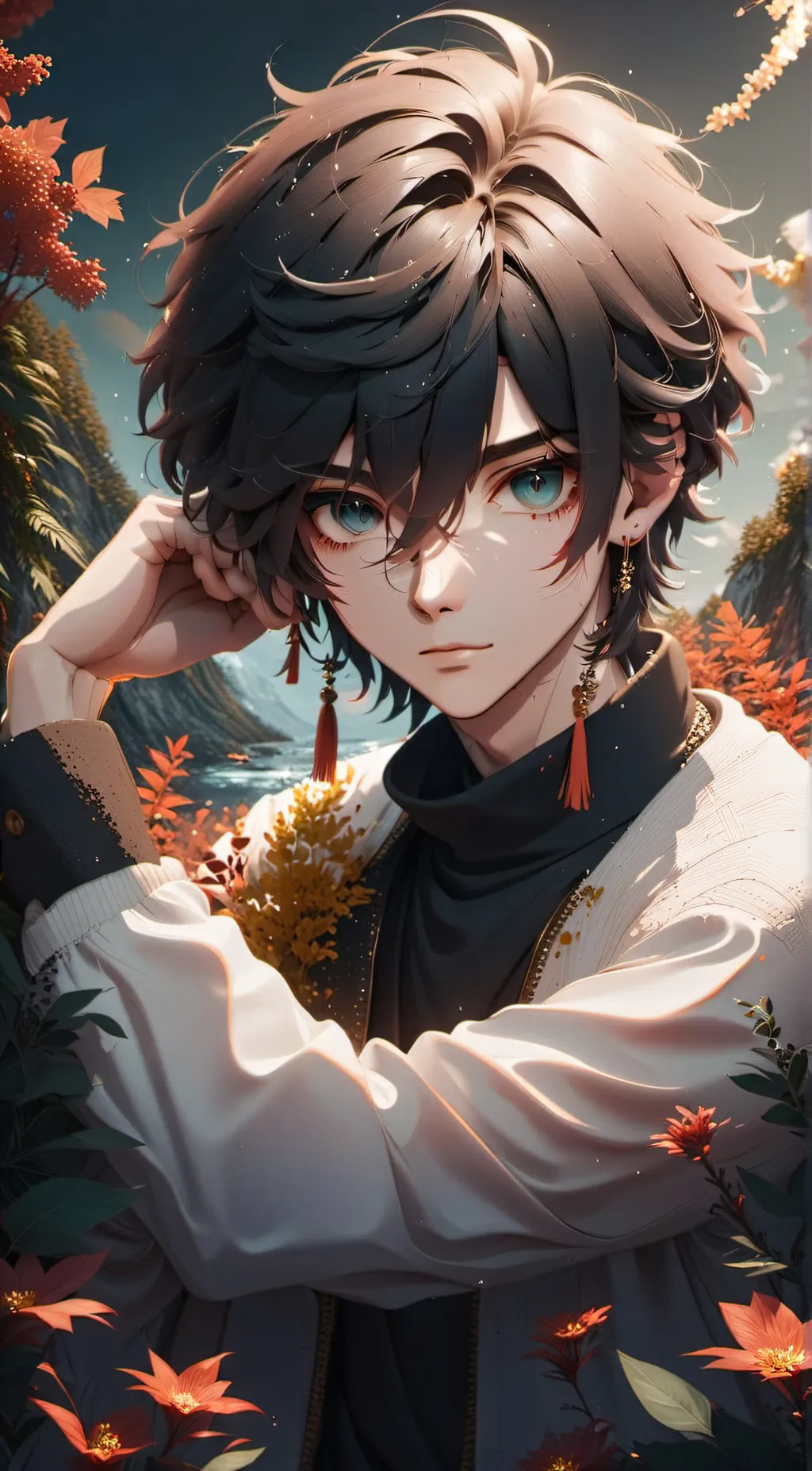 ai character: LEVI background