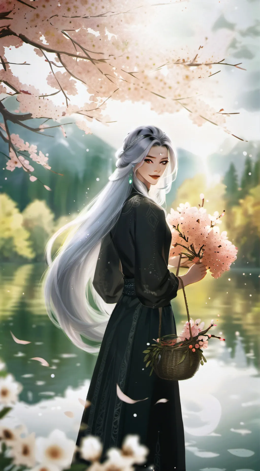 ai character: alicen  background
