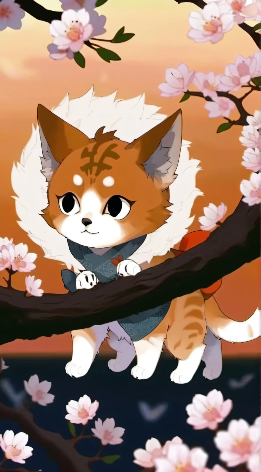 ai character: Boogie cat background