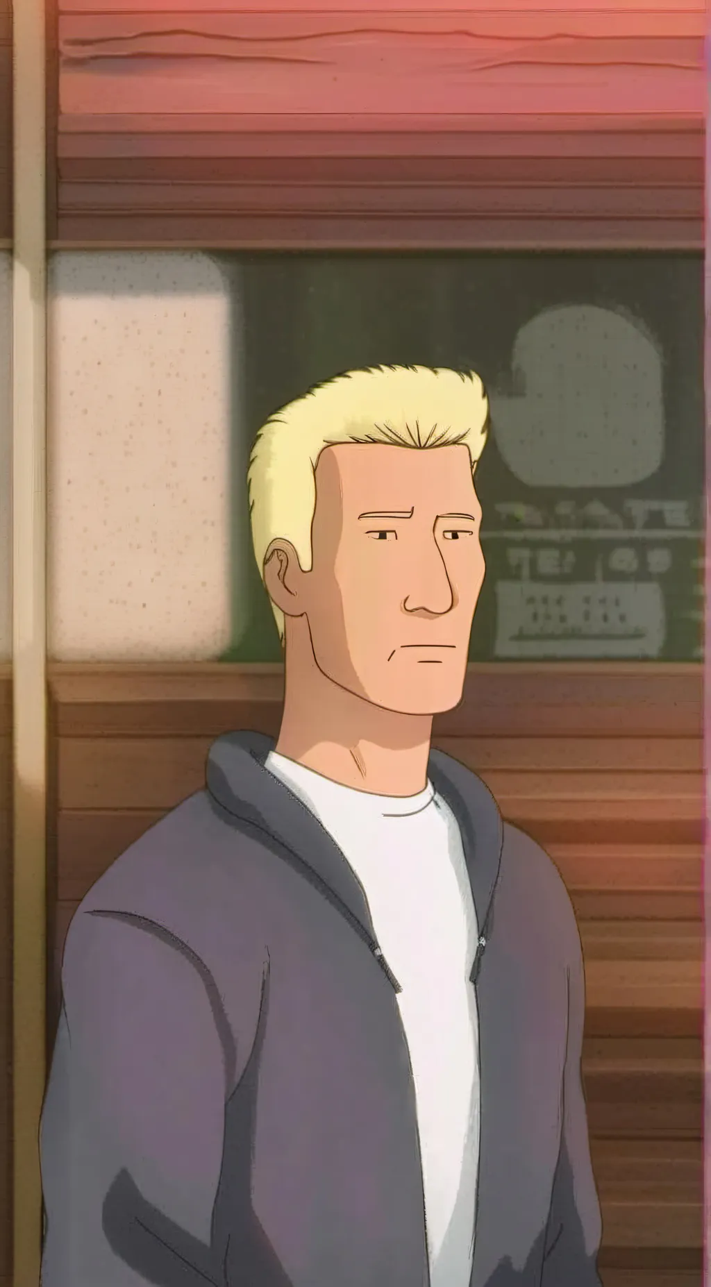 ai character: Jeff Boomhauer background