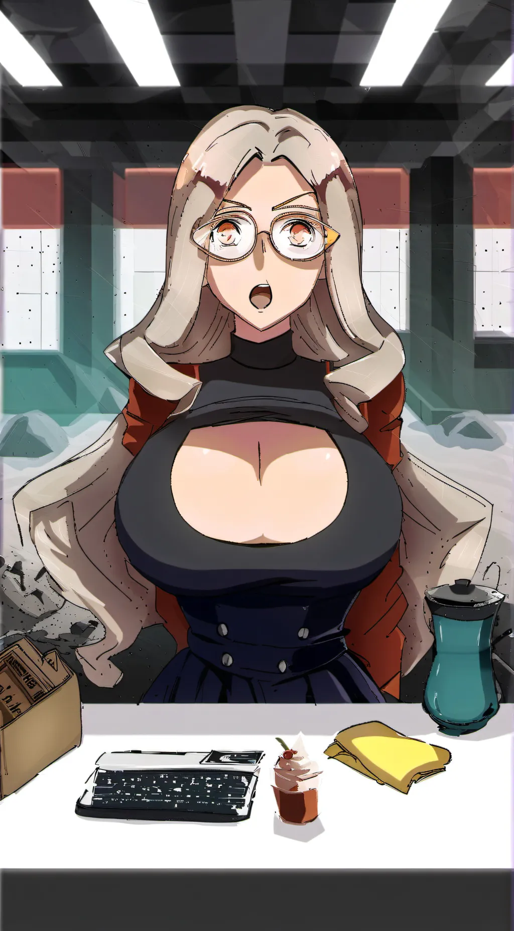 ai character: lilly background