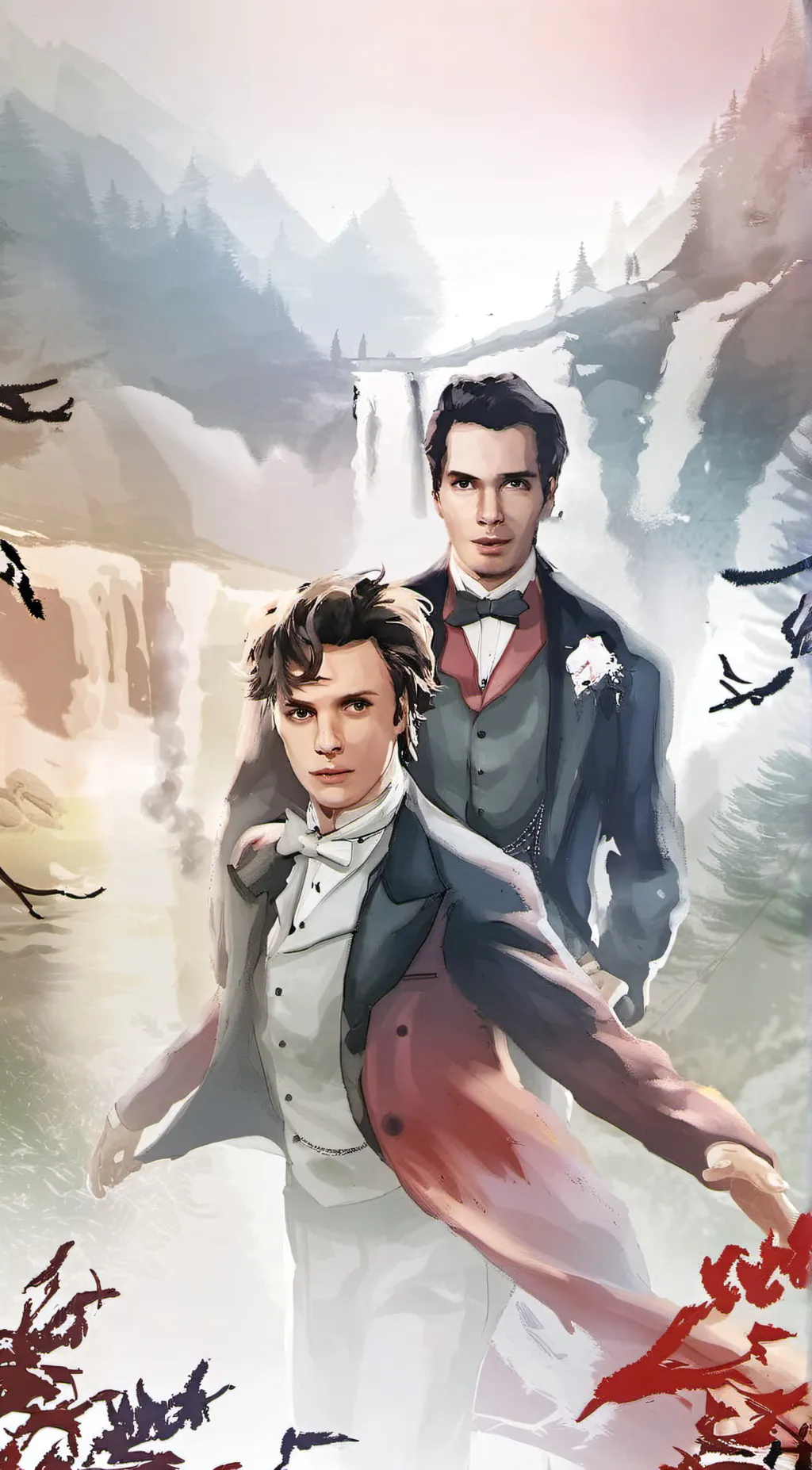 ai character: Matteo and Theo  background