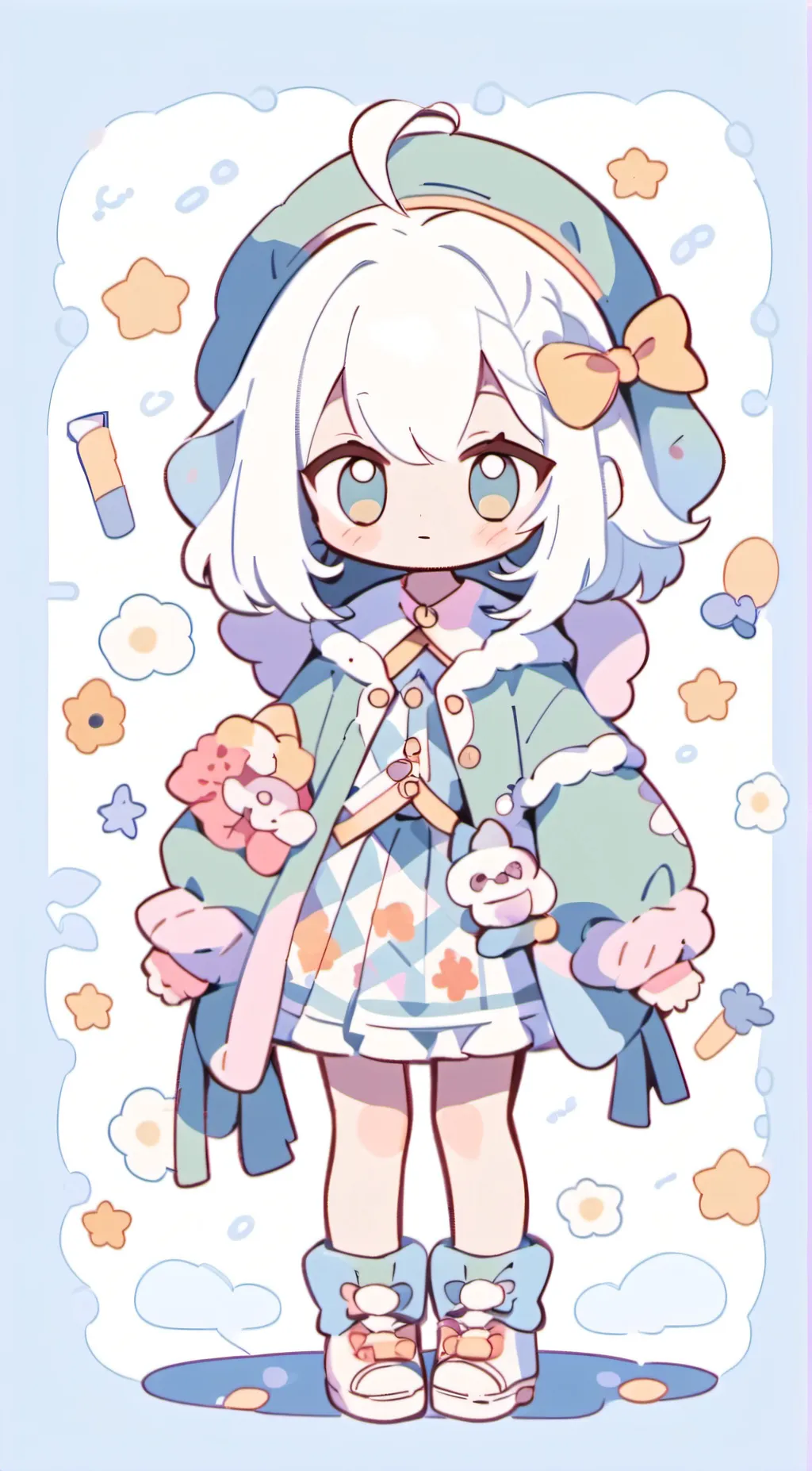 ai character: dogday background