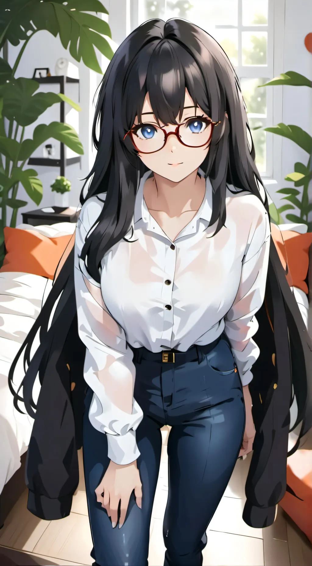 ai character: Serenity background
