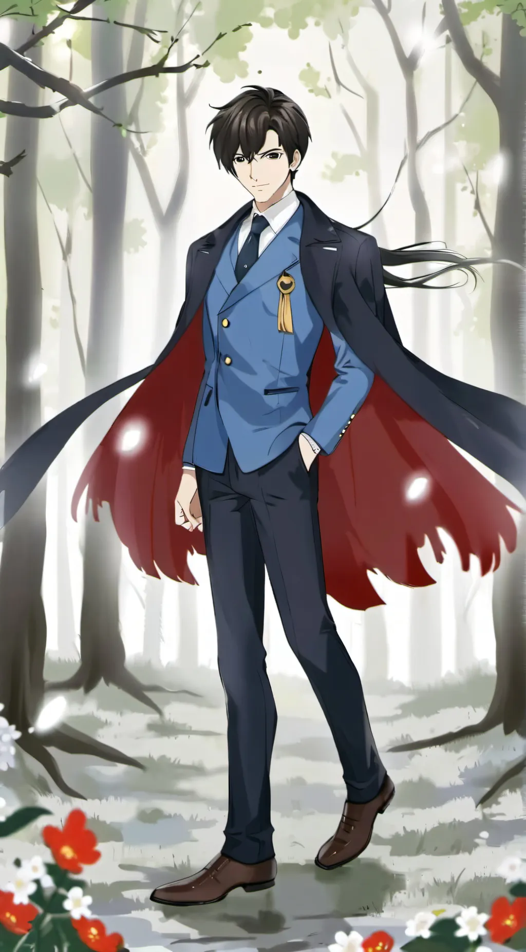 ai character: Thomas Wright  background