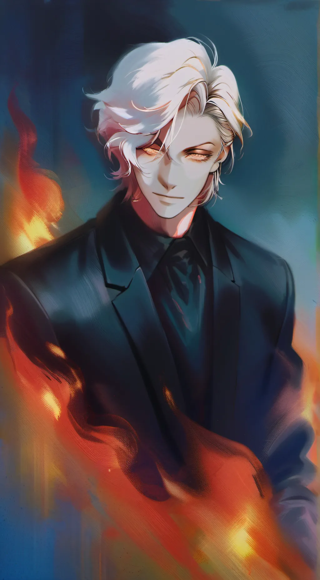 ai character: Simon Estrella  background