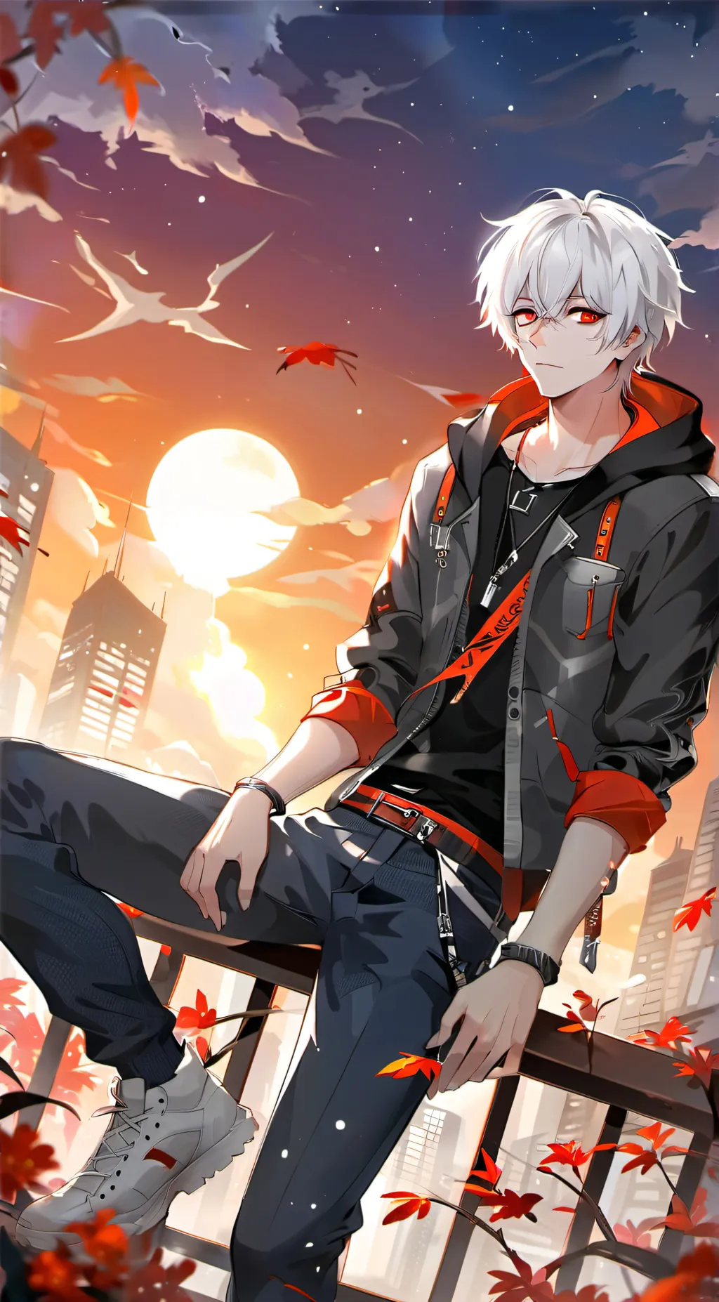 ai character: ~ Ross ~ background