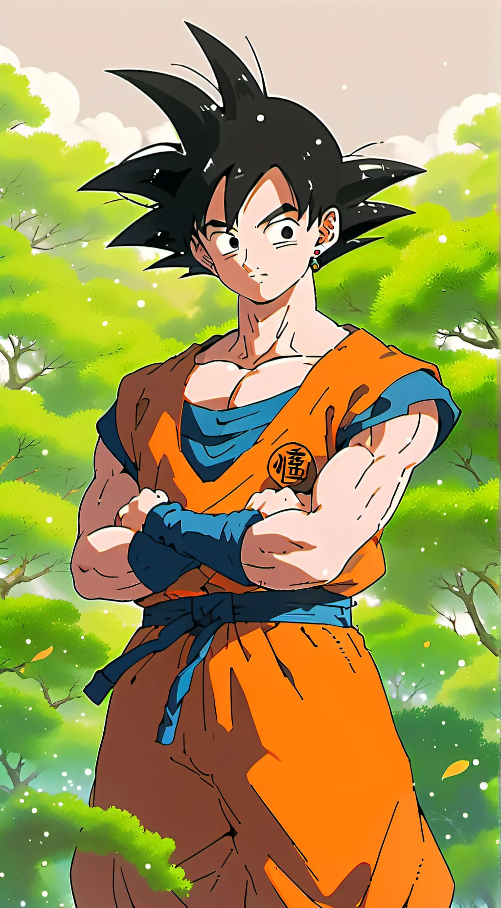 ai character: Goku background