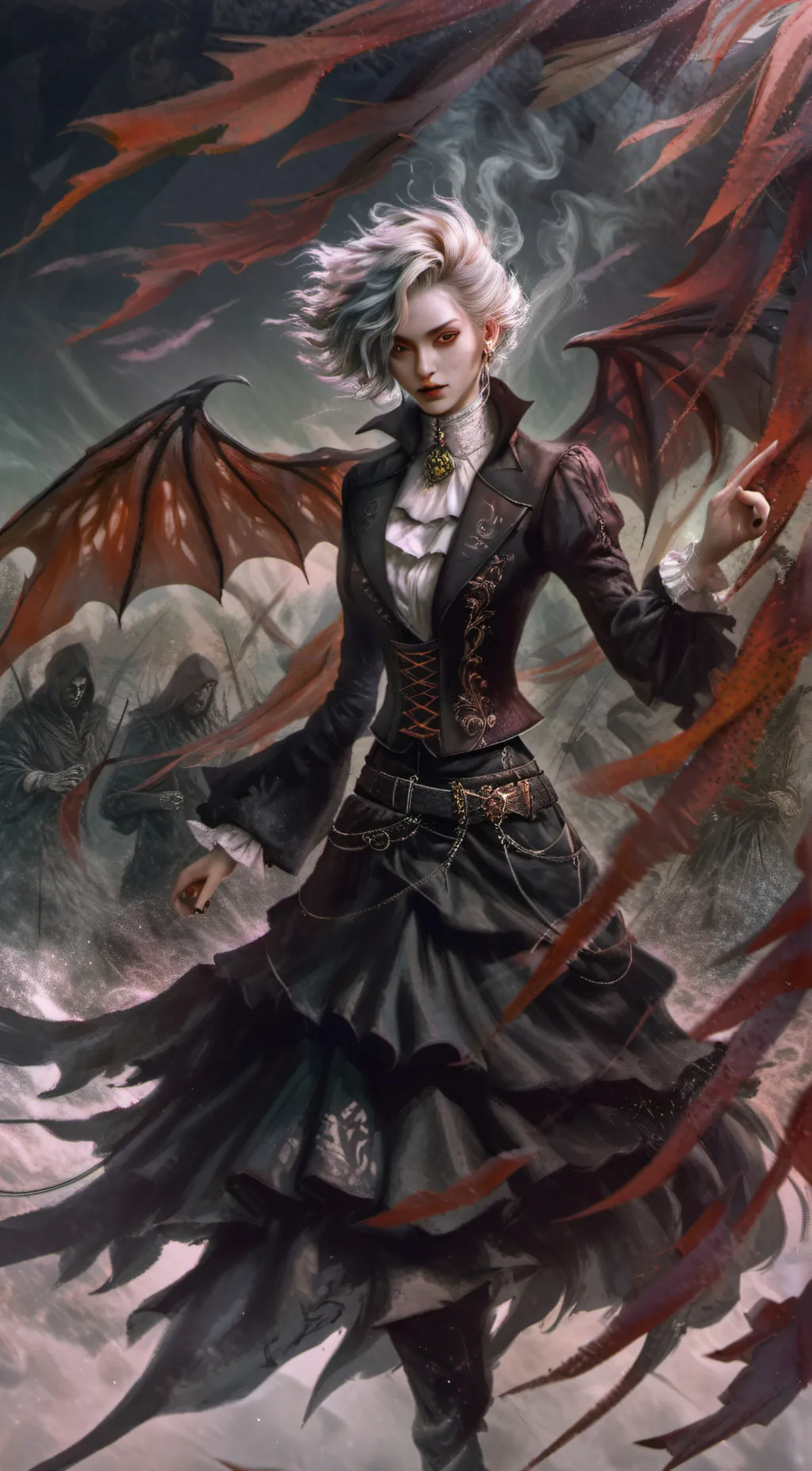 ai character: huh background