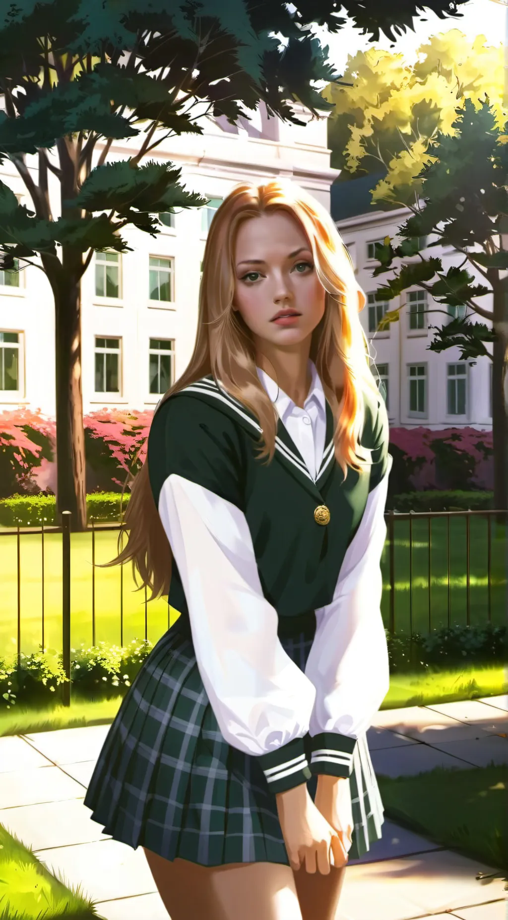 ai character: Anisa  background