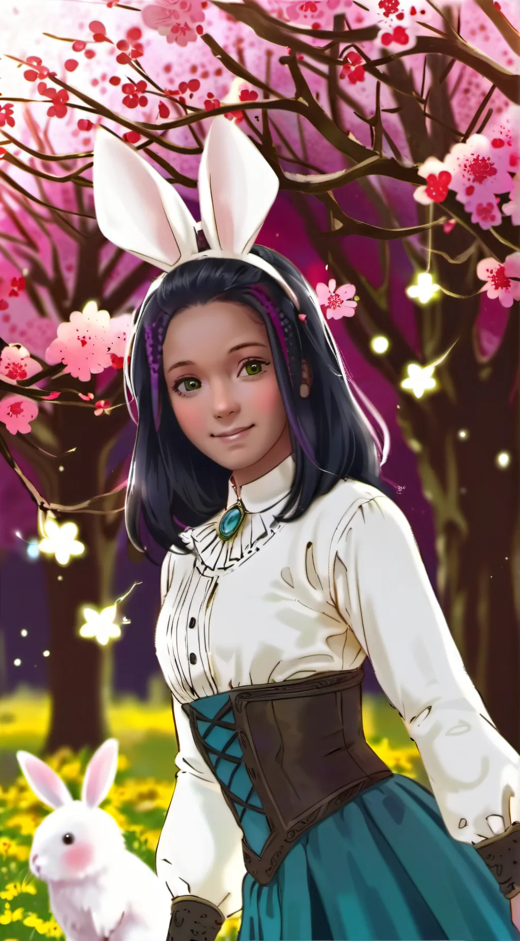 ai character: Danae Lewis  background
