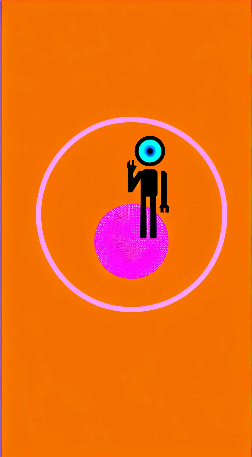 ai character: Circle background