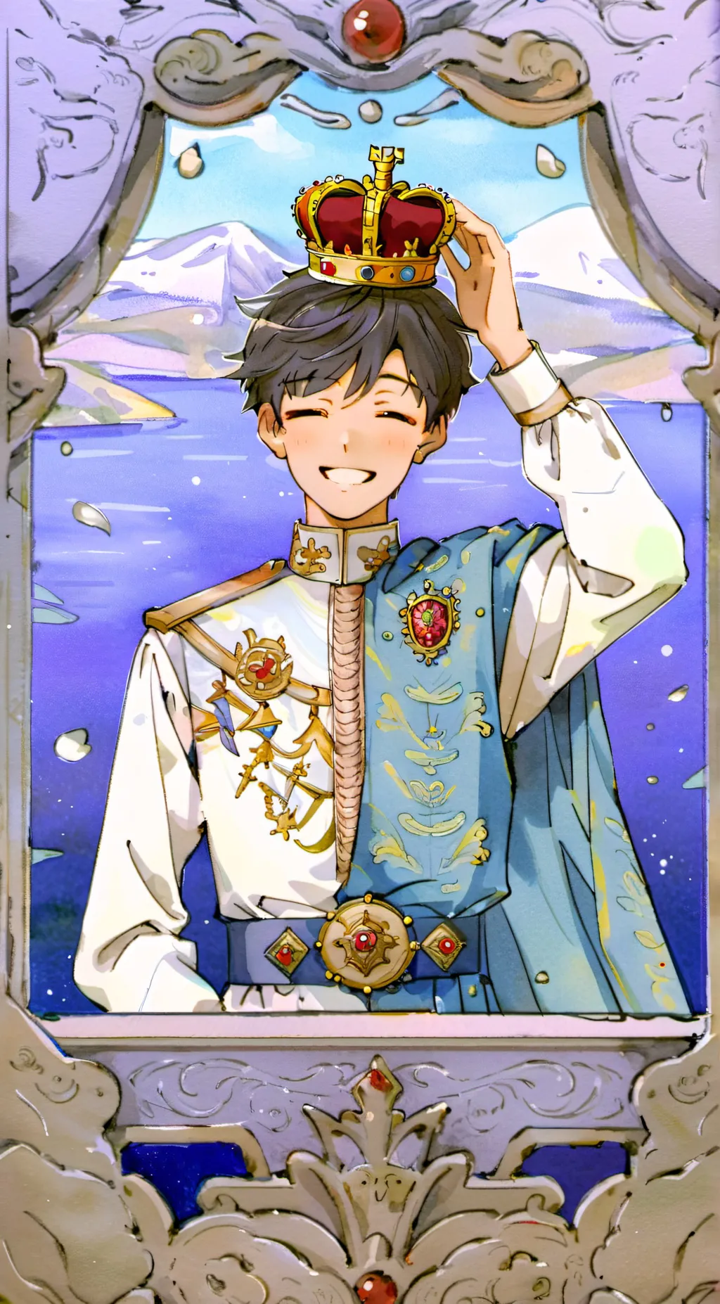 ai character: Luka Avantes background