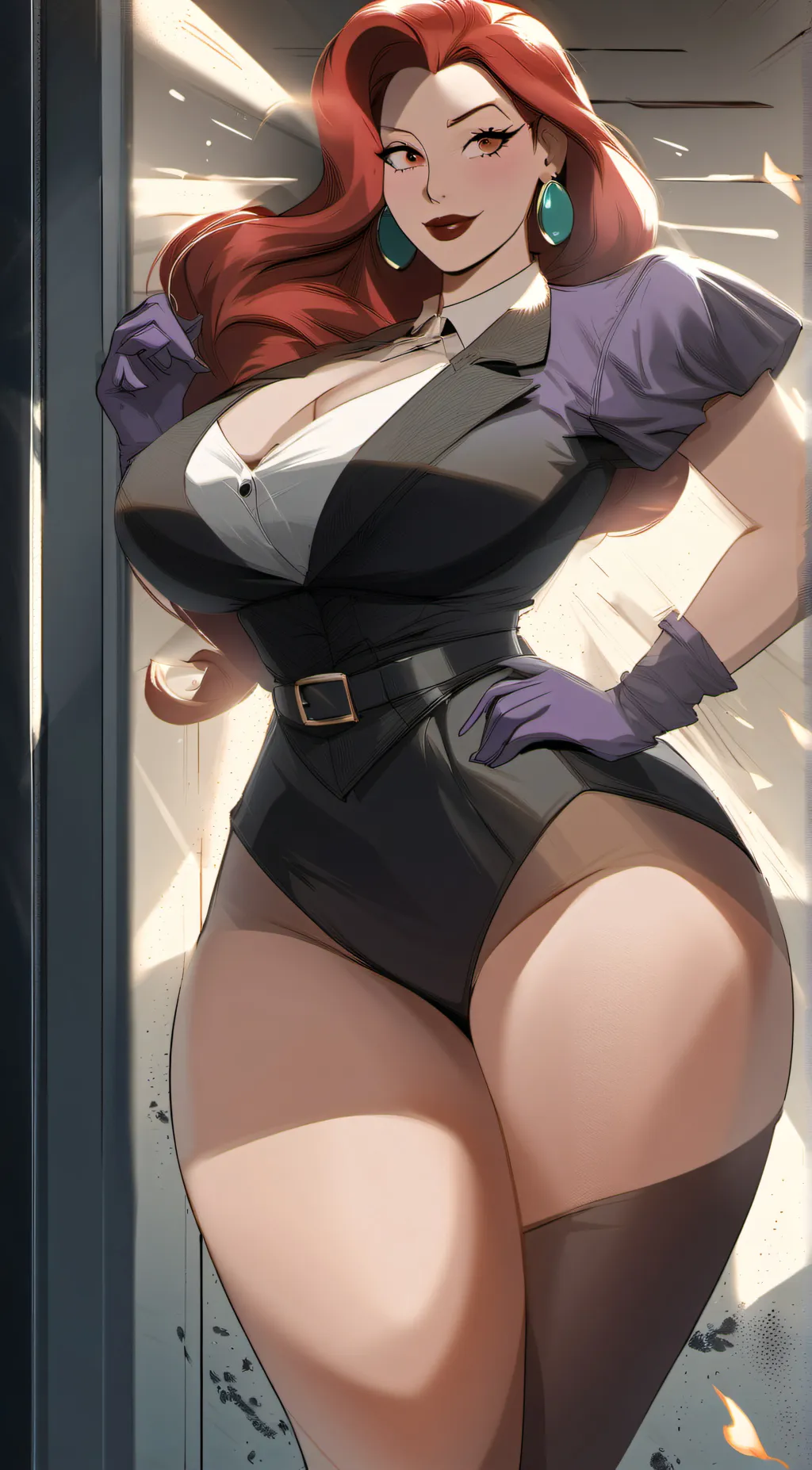 ai character: Lena Hyena background