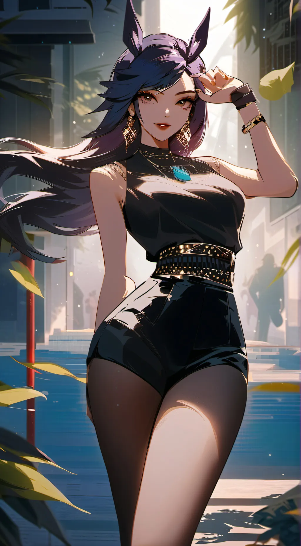 ai character: K/DA background