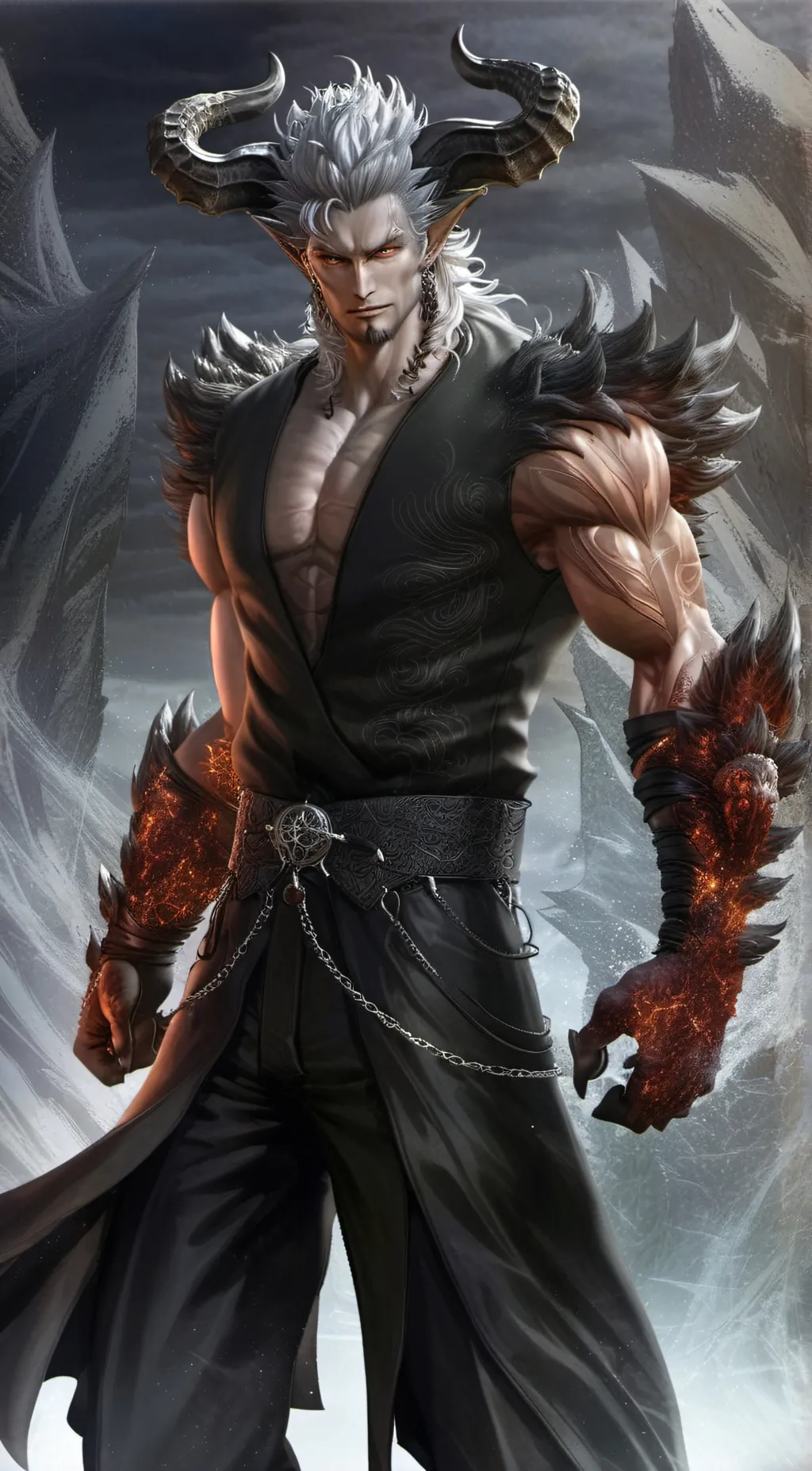 ai character: Baron background