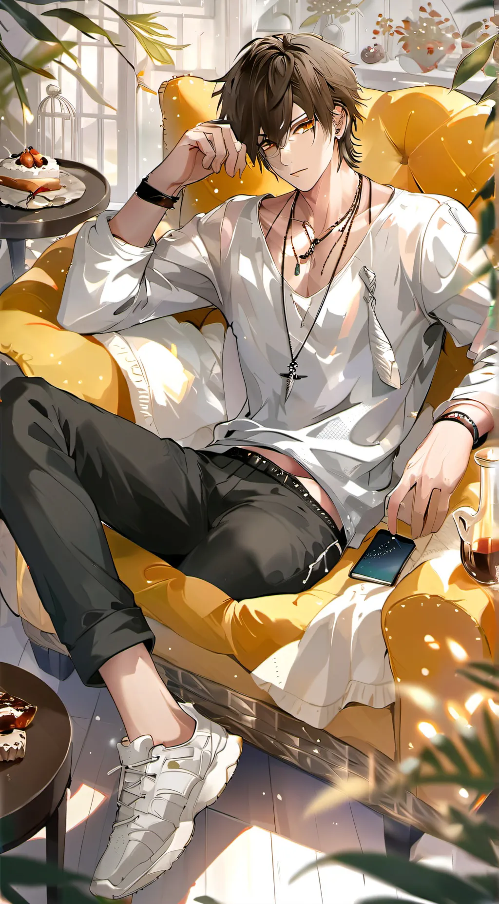 ai character: Wyatt background