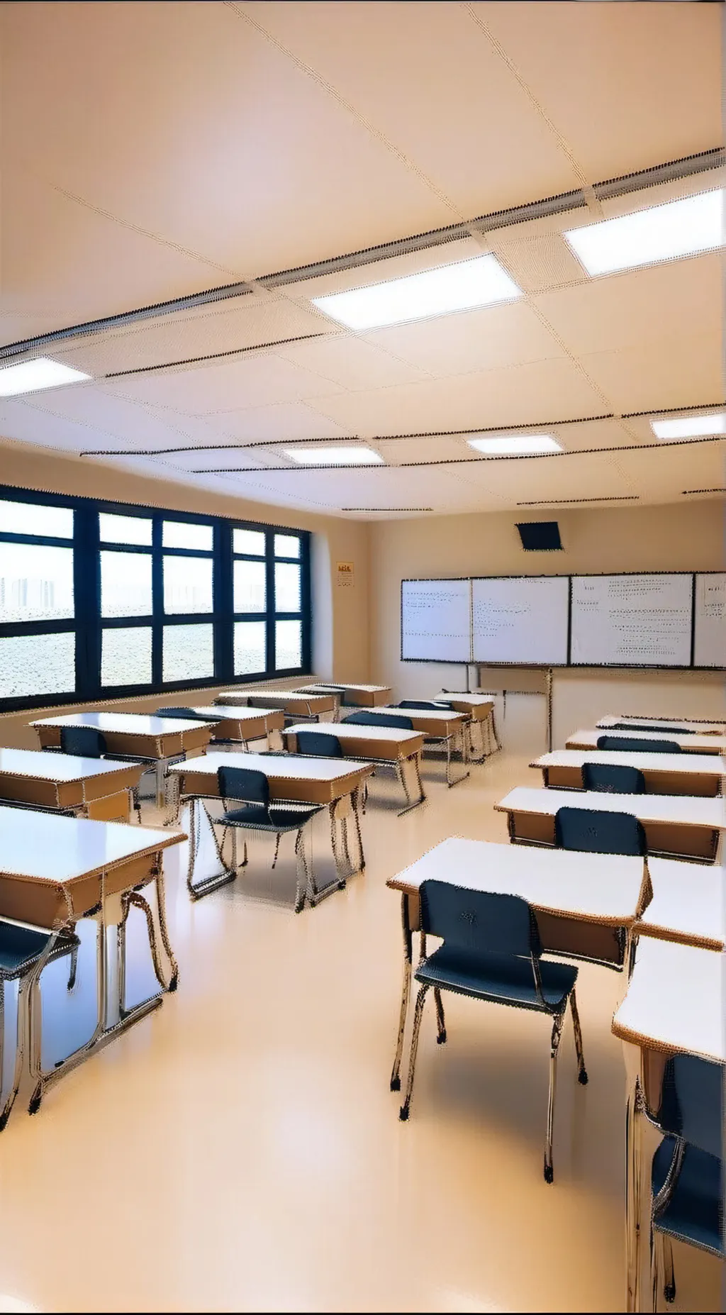 ai character: School background