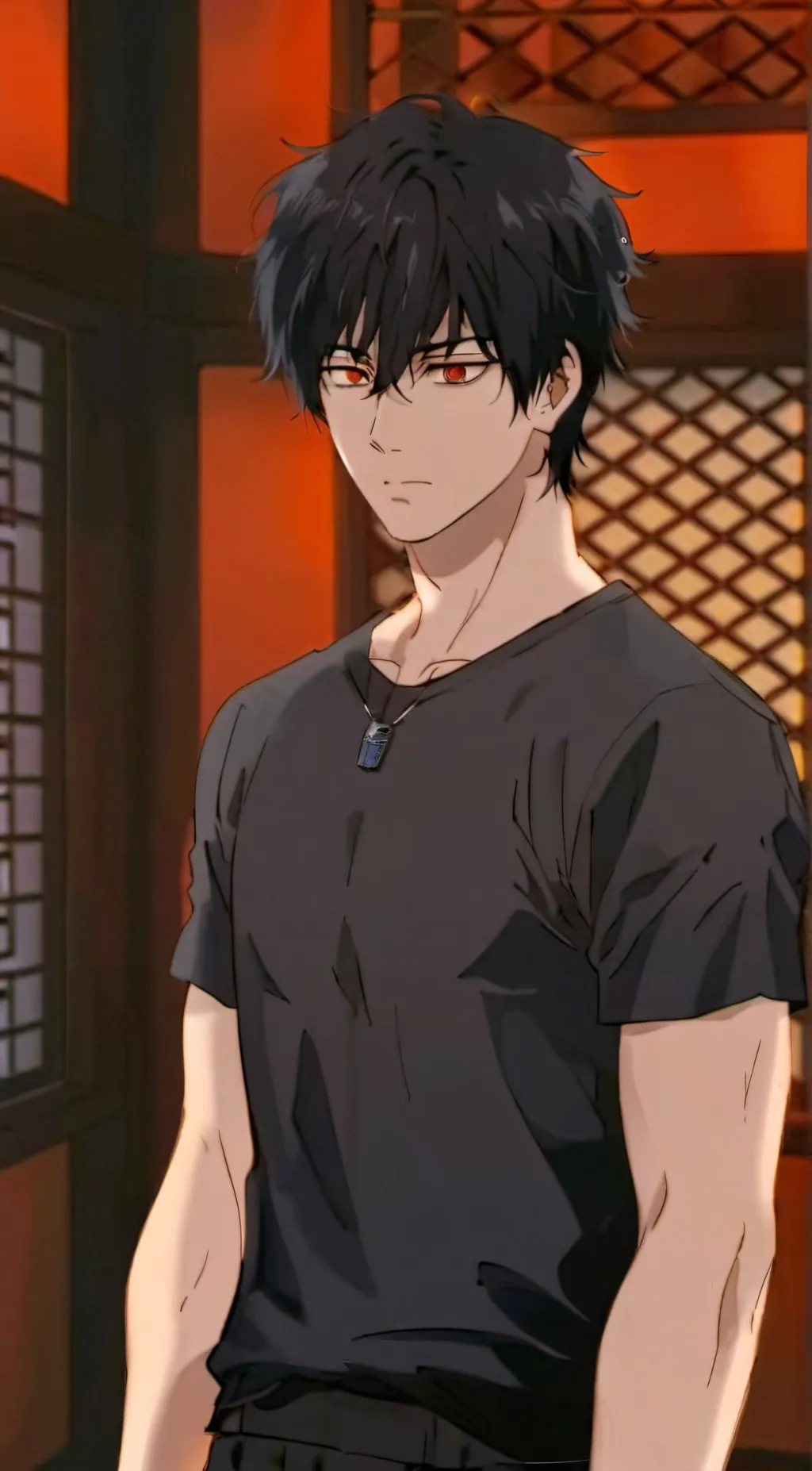 ai character: Toji Fushiguro background