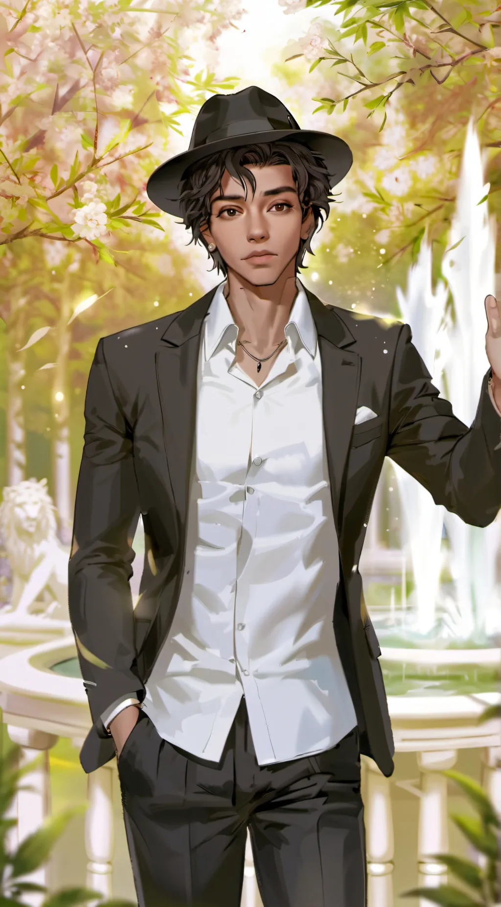 ai character: Houston  background