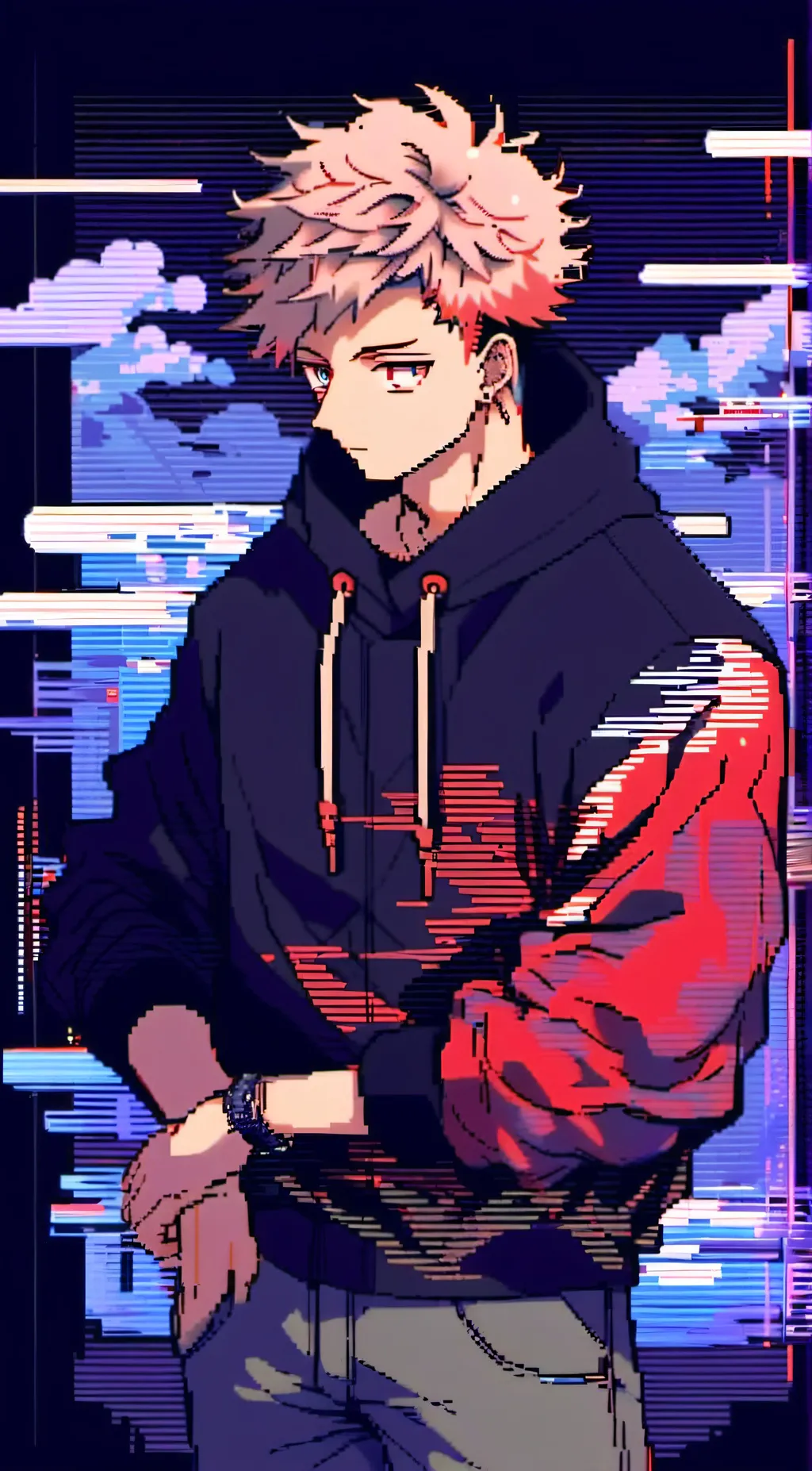 ai character: yuji and sukuna background