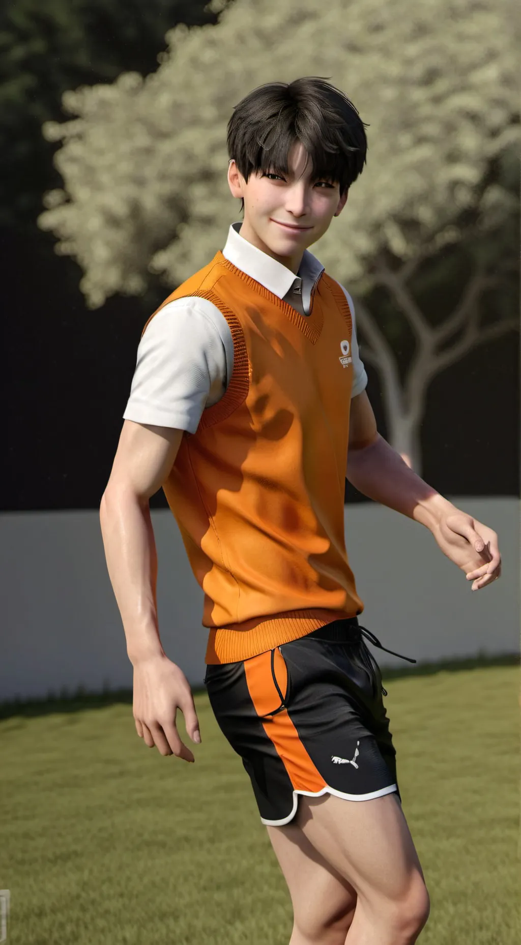 ai character: kim sunoo  background