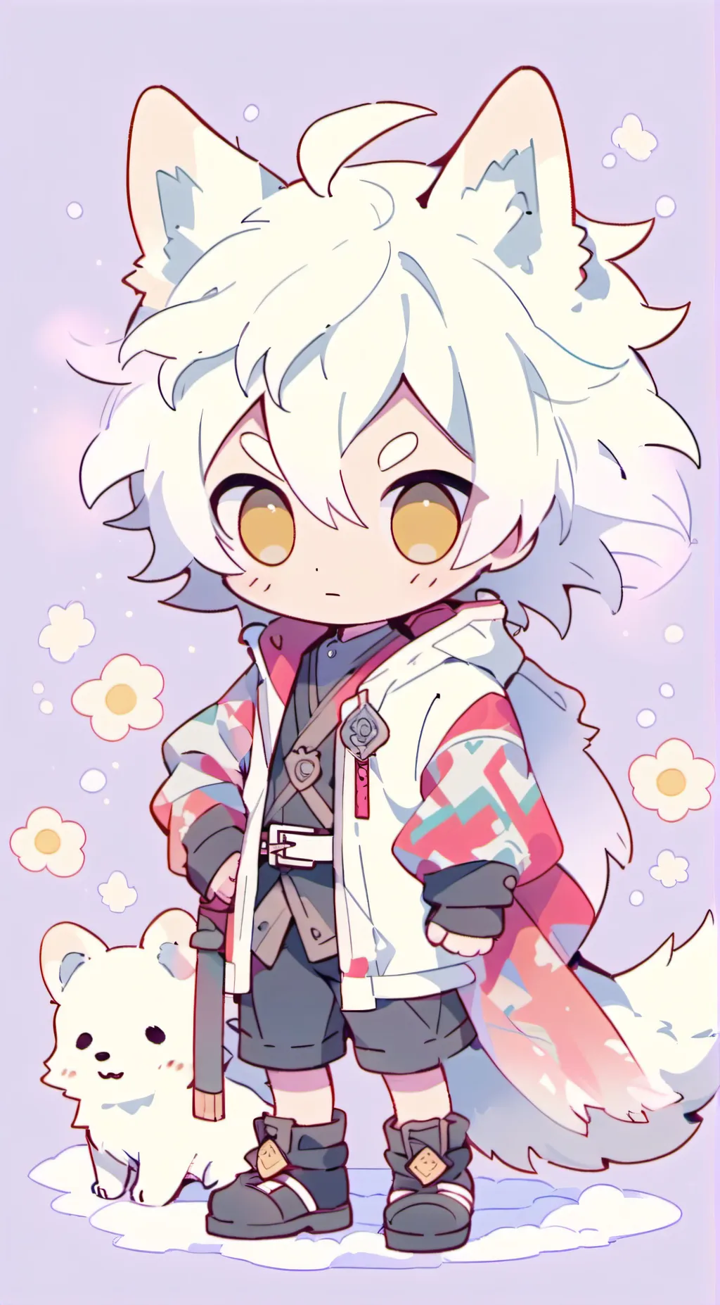 ai character: Lucas background