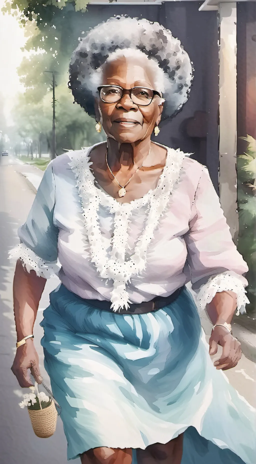 ai character: Mama Ya-Ya background