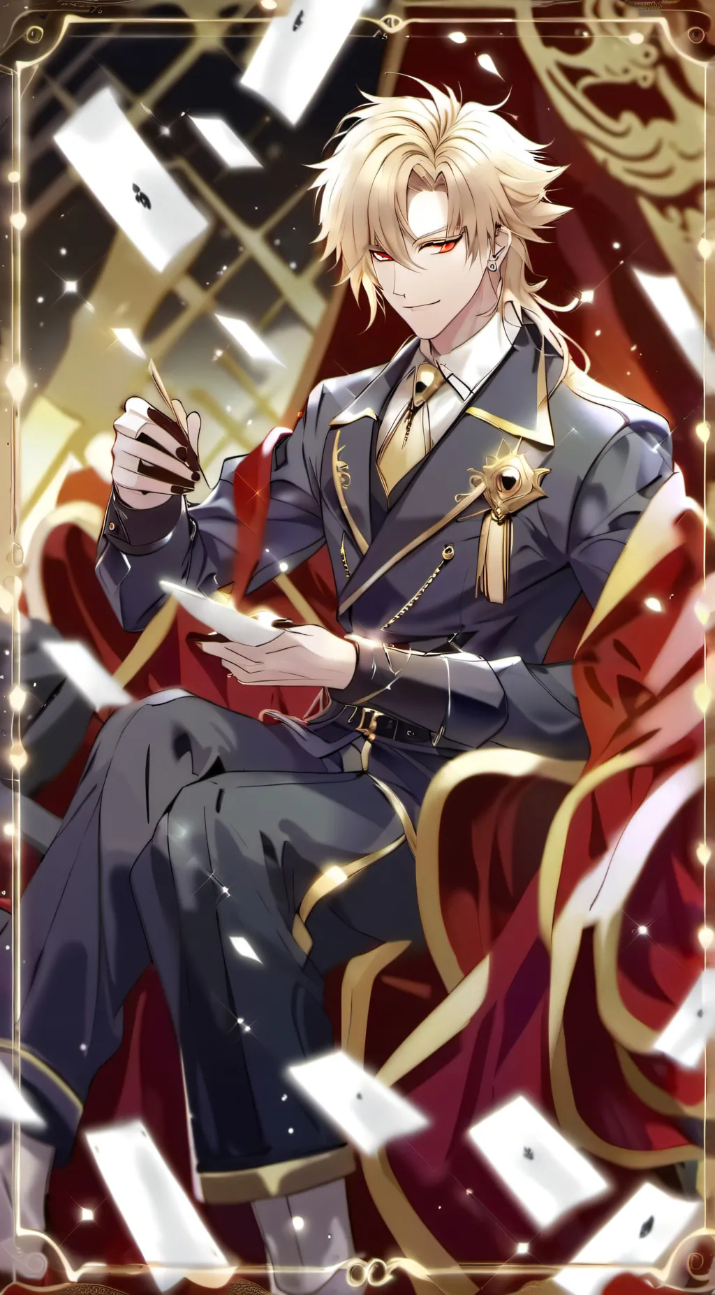 ai character: max background