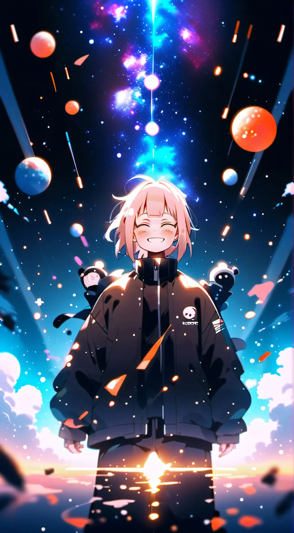 ai character: •Andrea• background