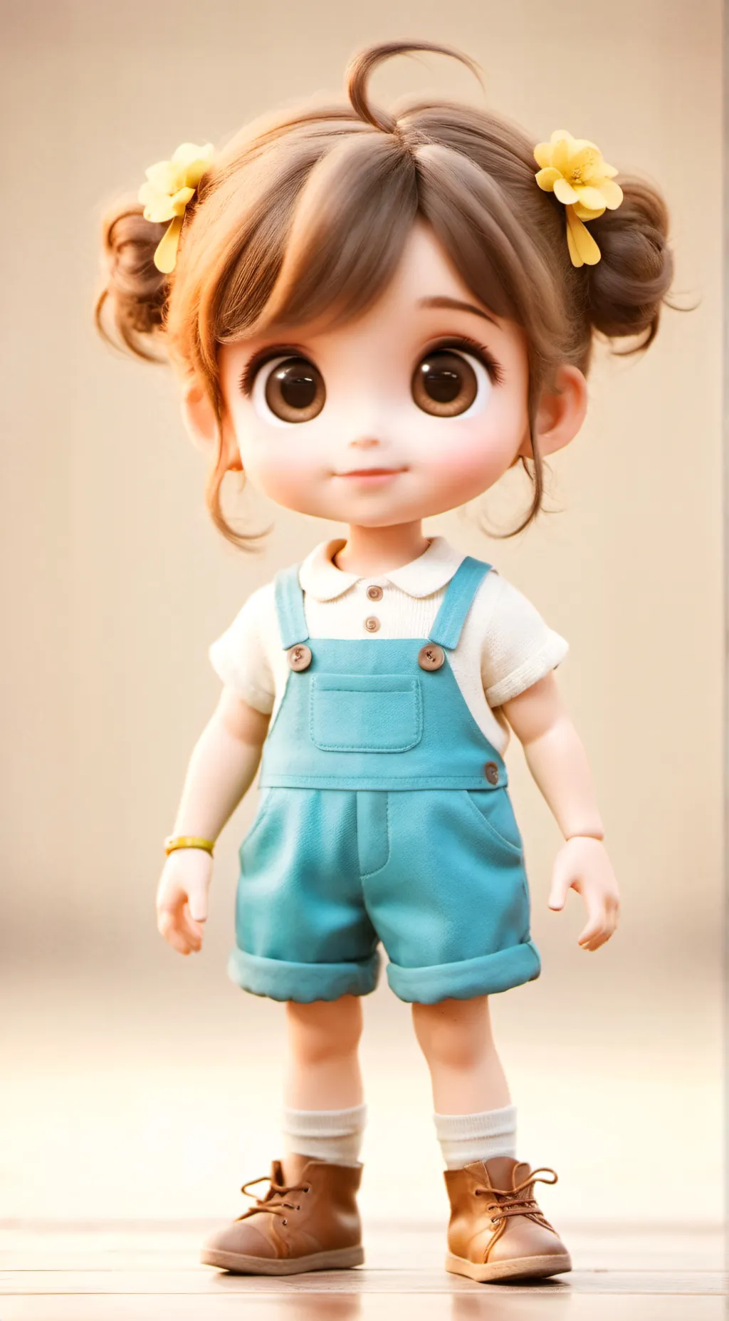 ai character: Little Maya! background