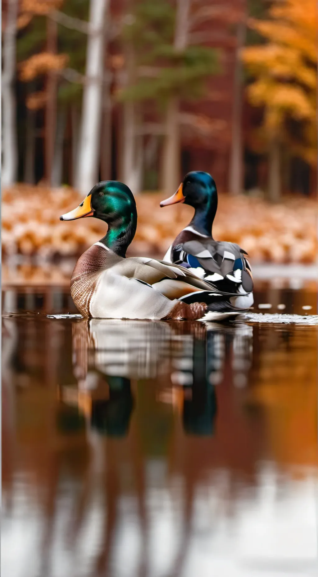 ai character: ducky background