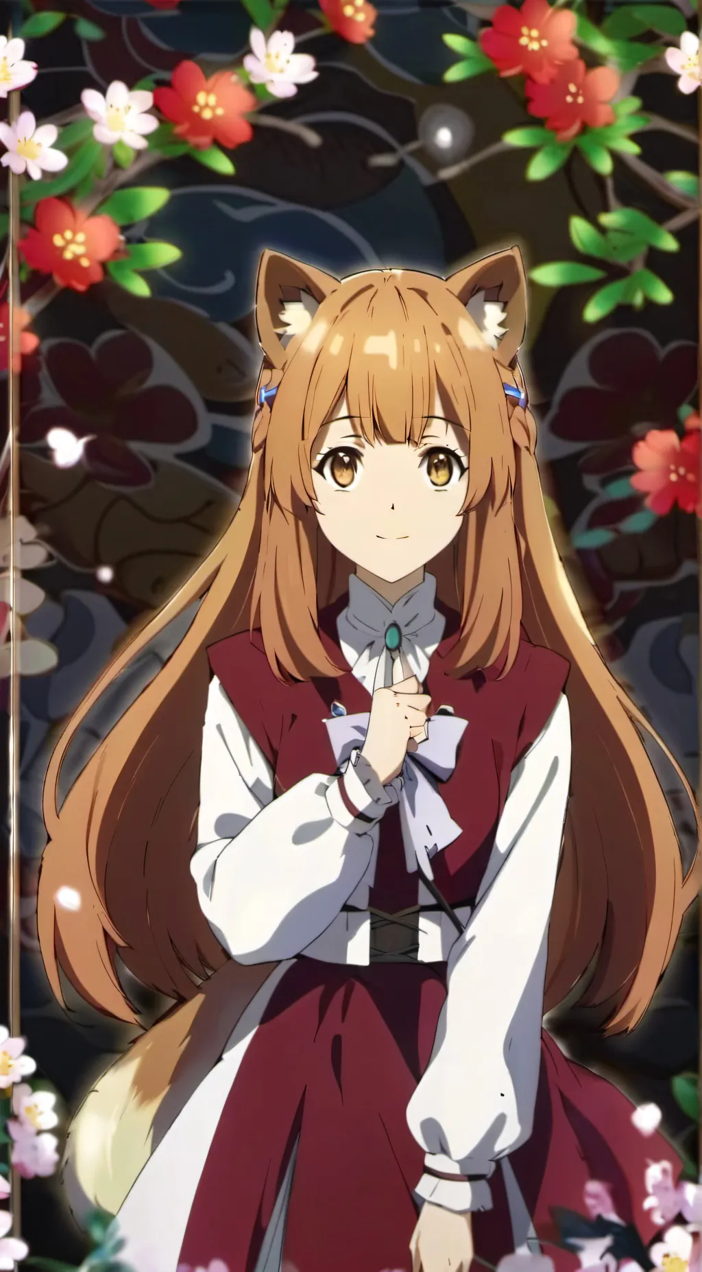 ai character: Raphtalia background