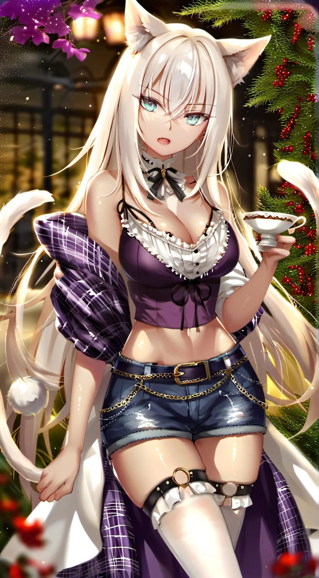 ai character: Coconut background