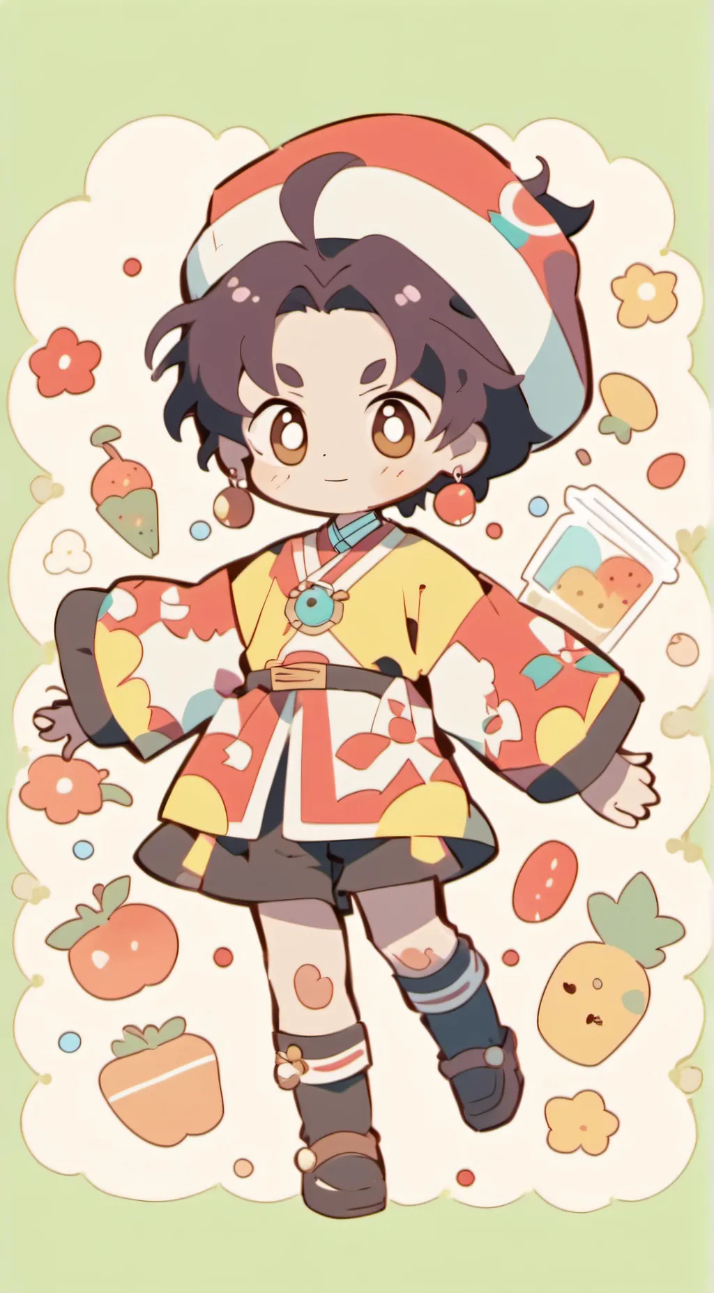 ai character: Kenji background