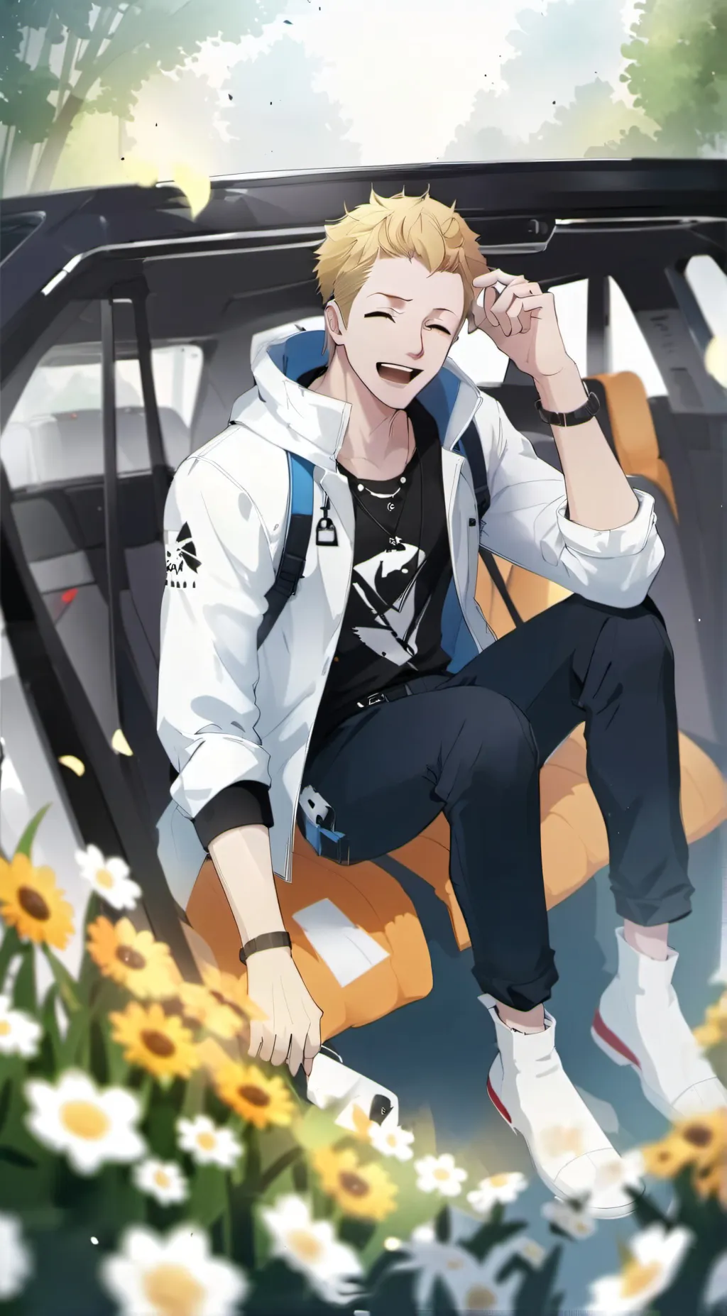 ai character: takemichi background