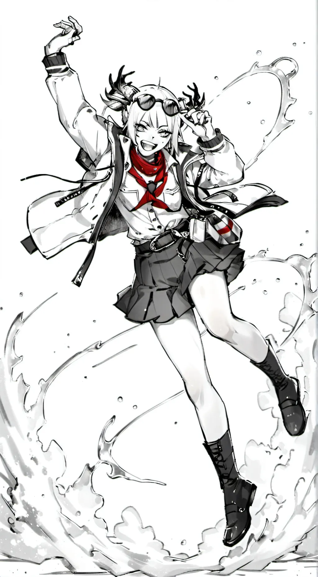 ai character: Himiko Toga background