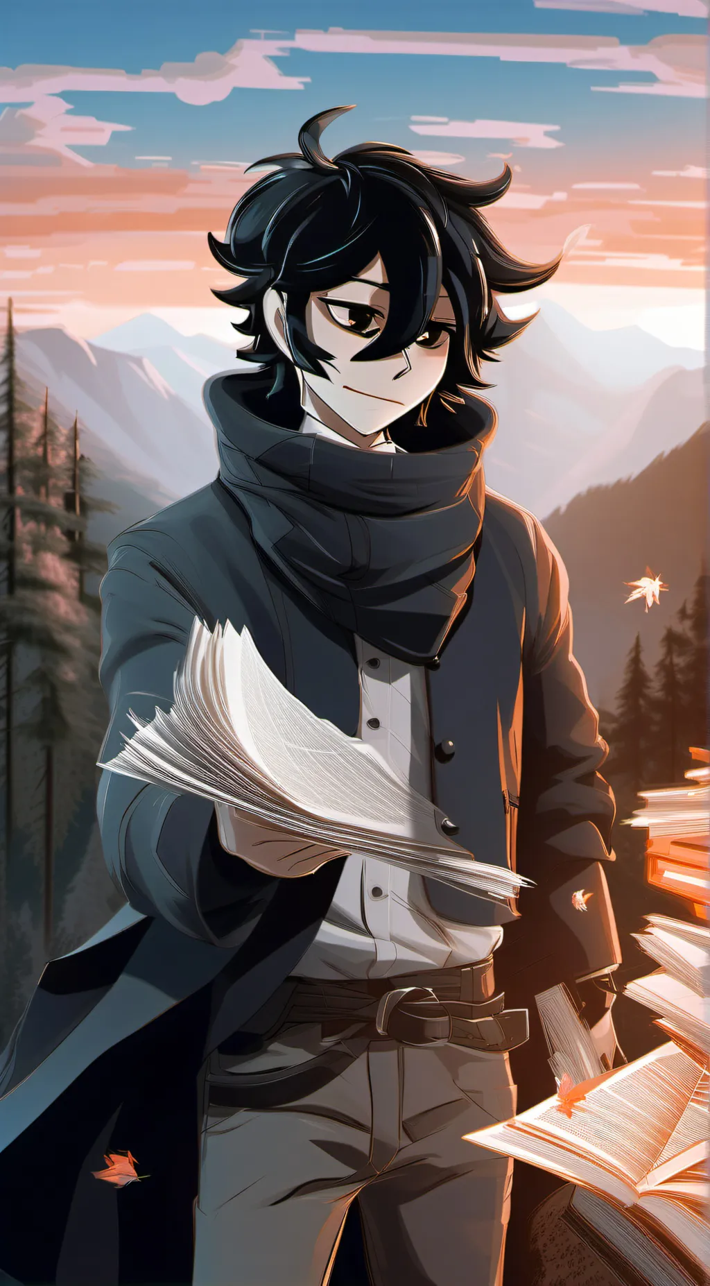 ai character: Andrew graves background