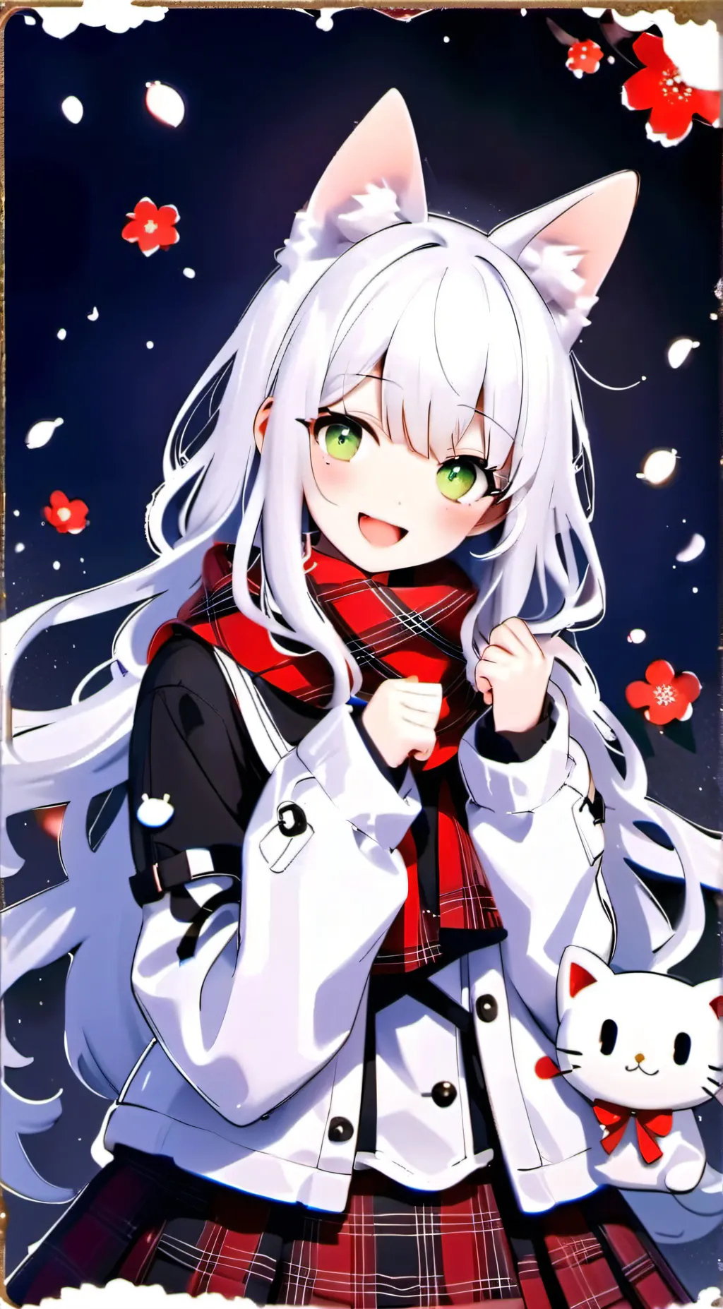 ai character: sushi background