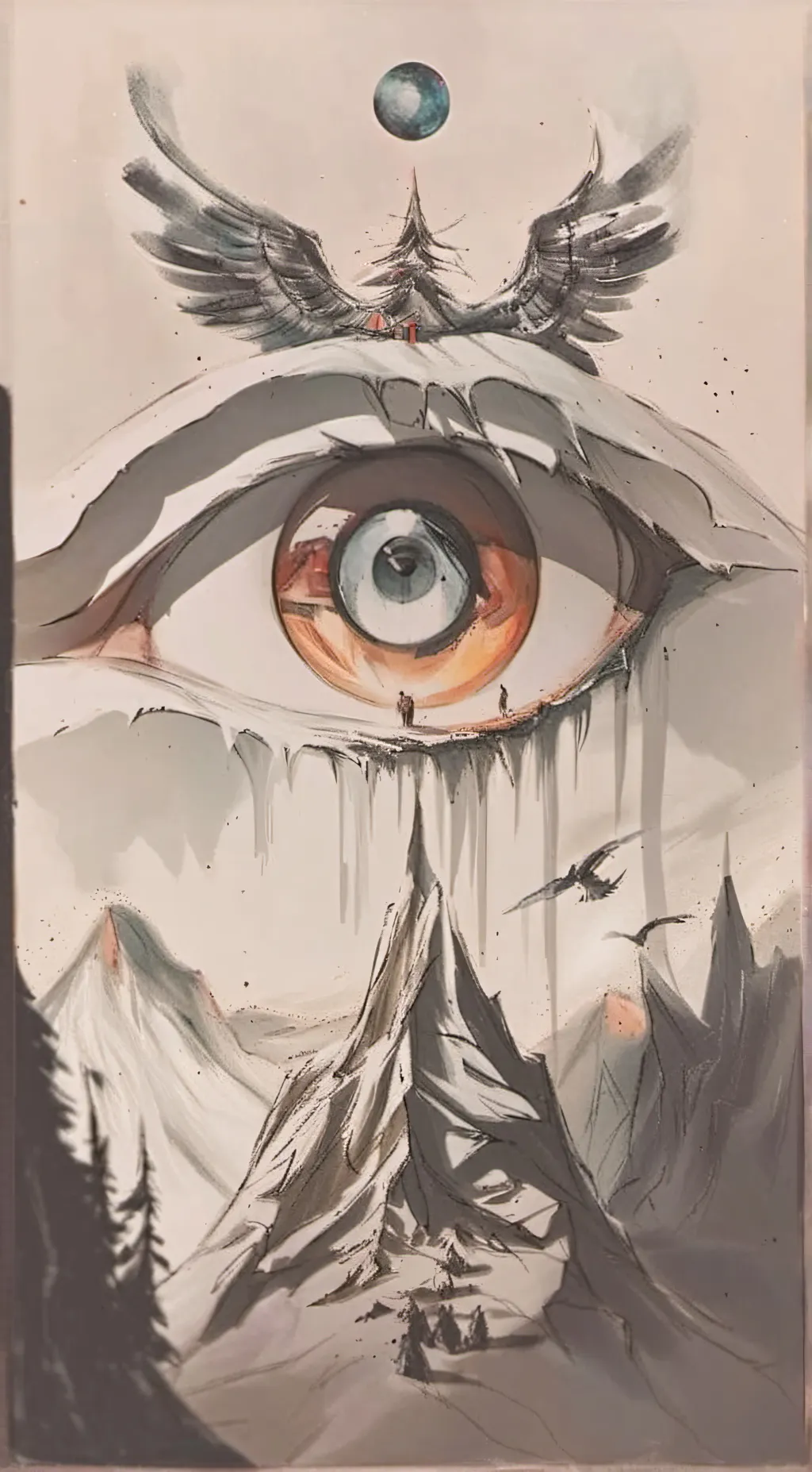 ai character: ÆT|-|3R ẞRÆÇH background